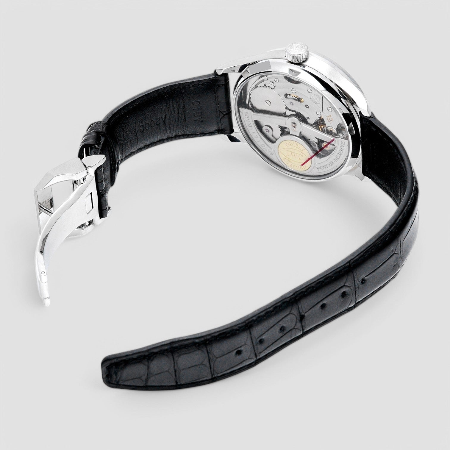 Portuguese 7 Day Automatic SS Silver Dial Rose Numerals