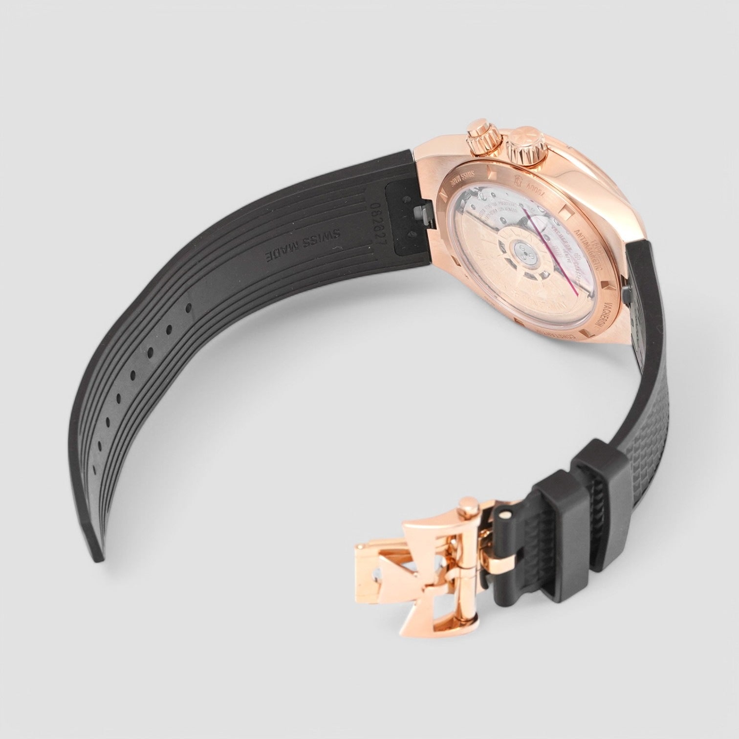 Overseas Dual Time 18K 5N Silver Dial