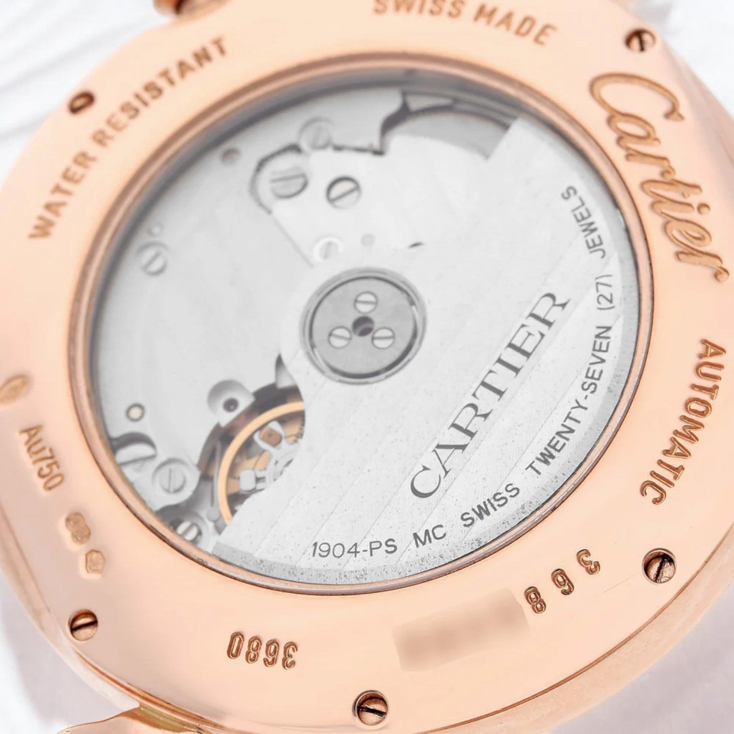 Ronde Louis Cartier 18k Rose Gold Automatic 40mm