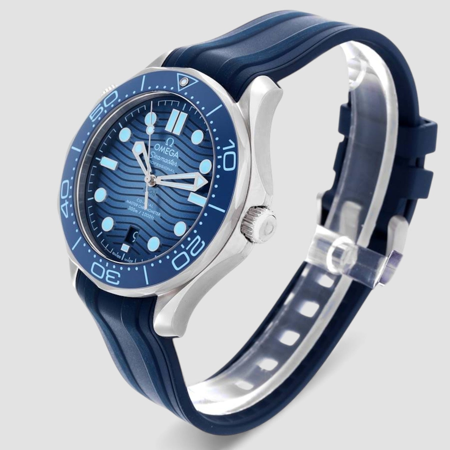 Diver 300m Co-axial Summer Blue Seamaster