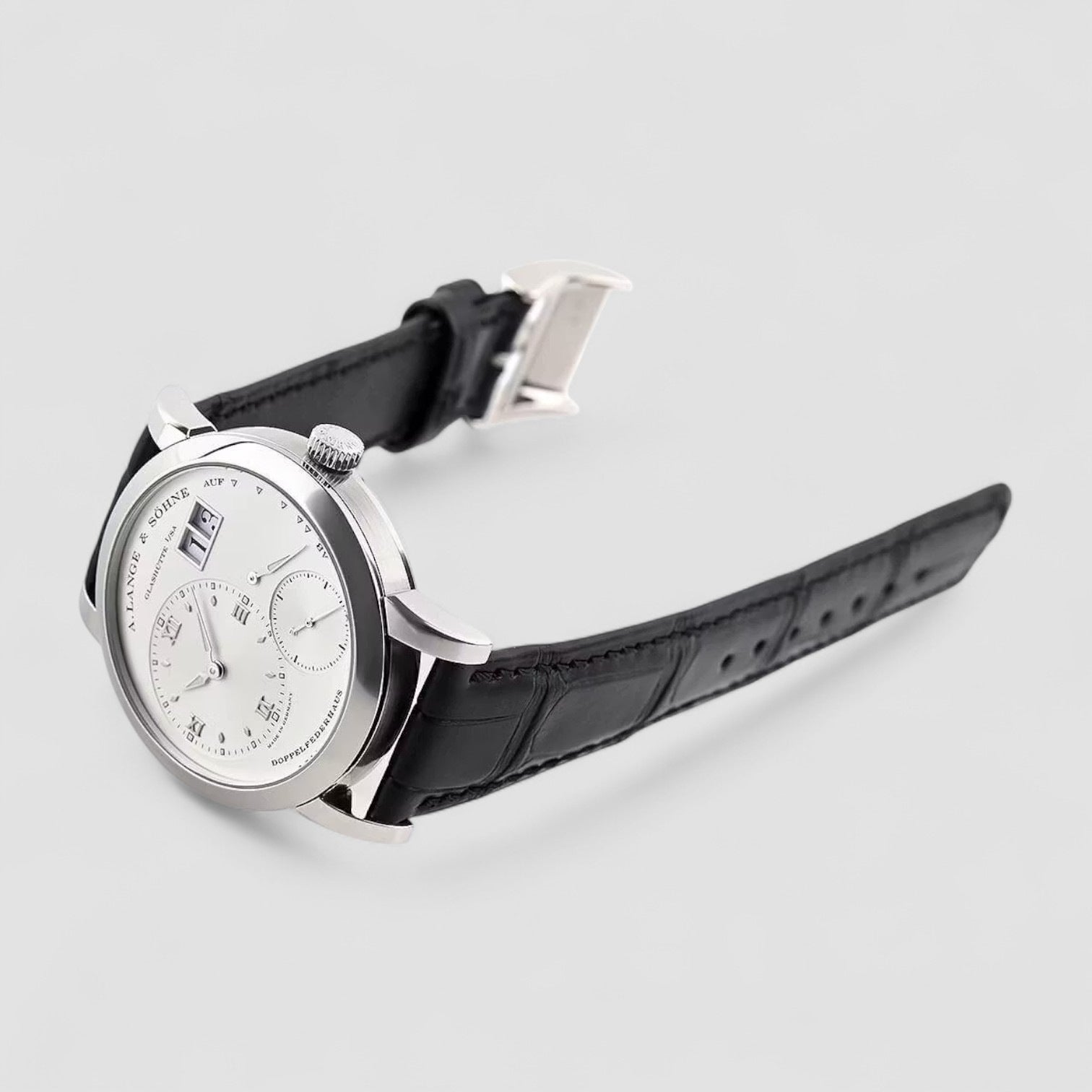 Lange 1 18K White Gold Silver Dial