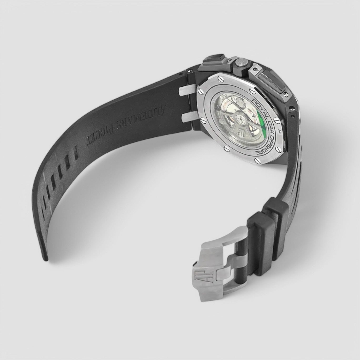 Royal Oak Offshore Chronograph Black Dial Ceramic / Rubber