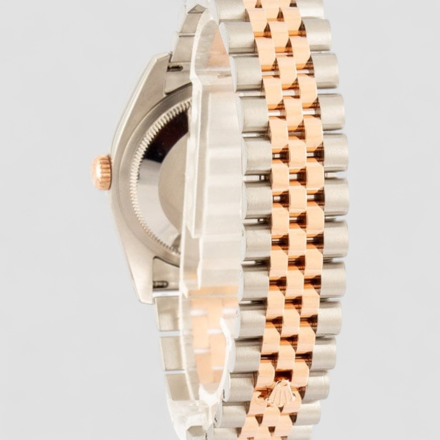 Diamond Datejust Two-Tone Everose