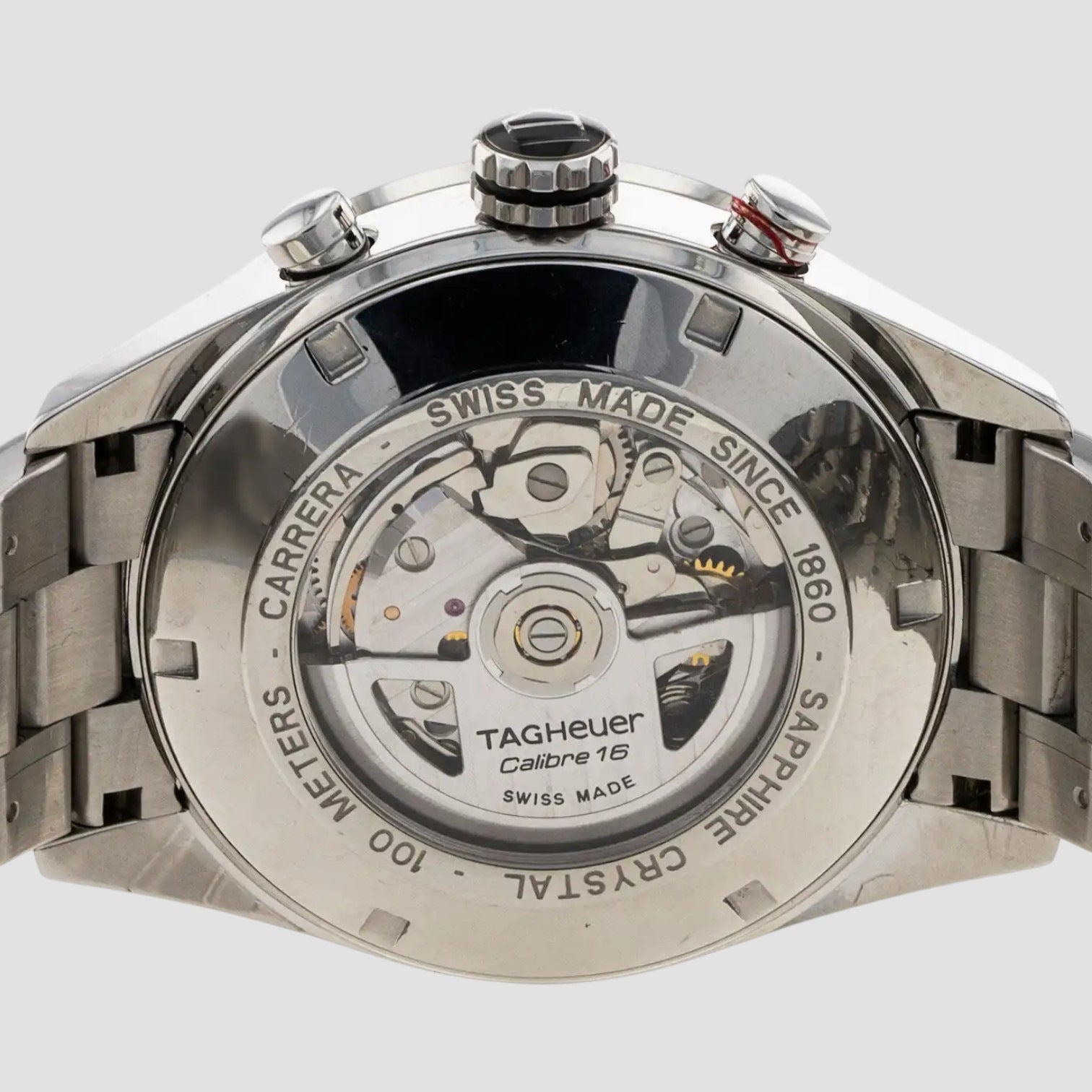 Carrera Chronograph Steel Automatic Men's Watch