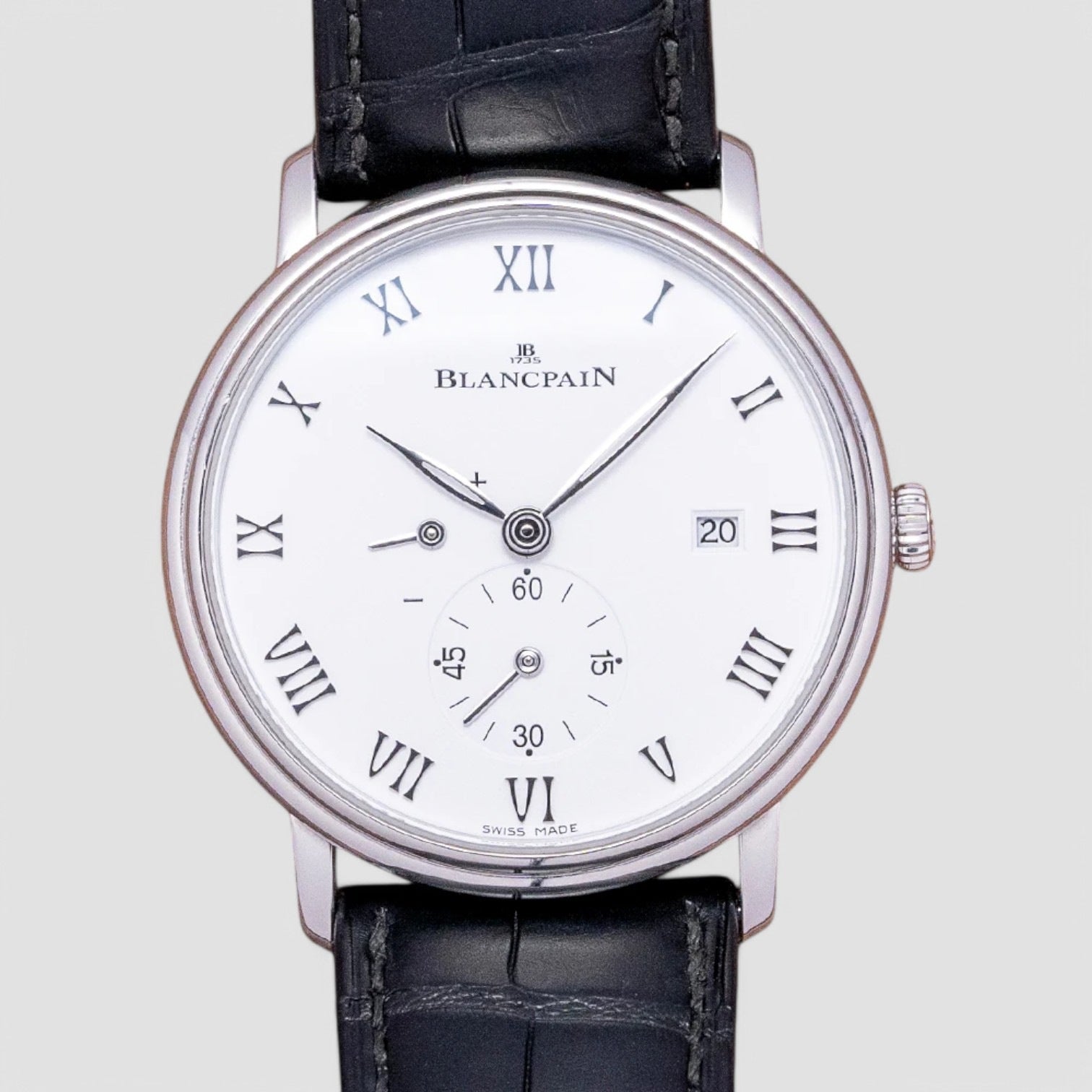 Villeret Small Seconds Date & Power Reserve SS Manual Wind 40MM