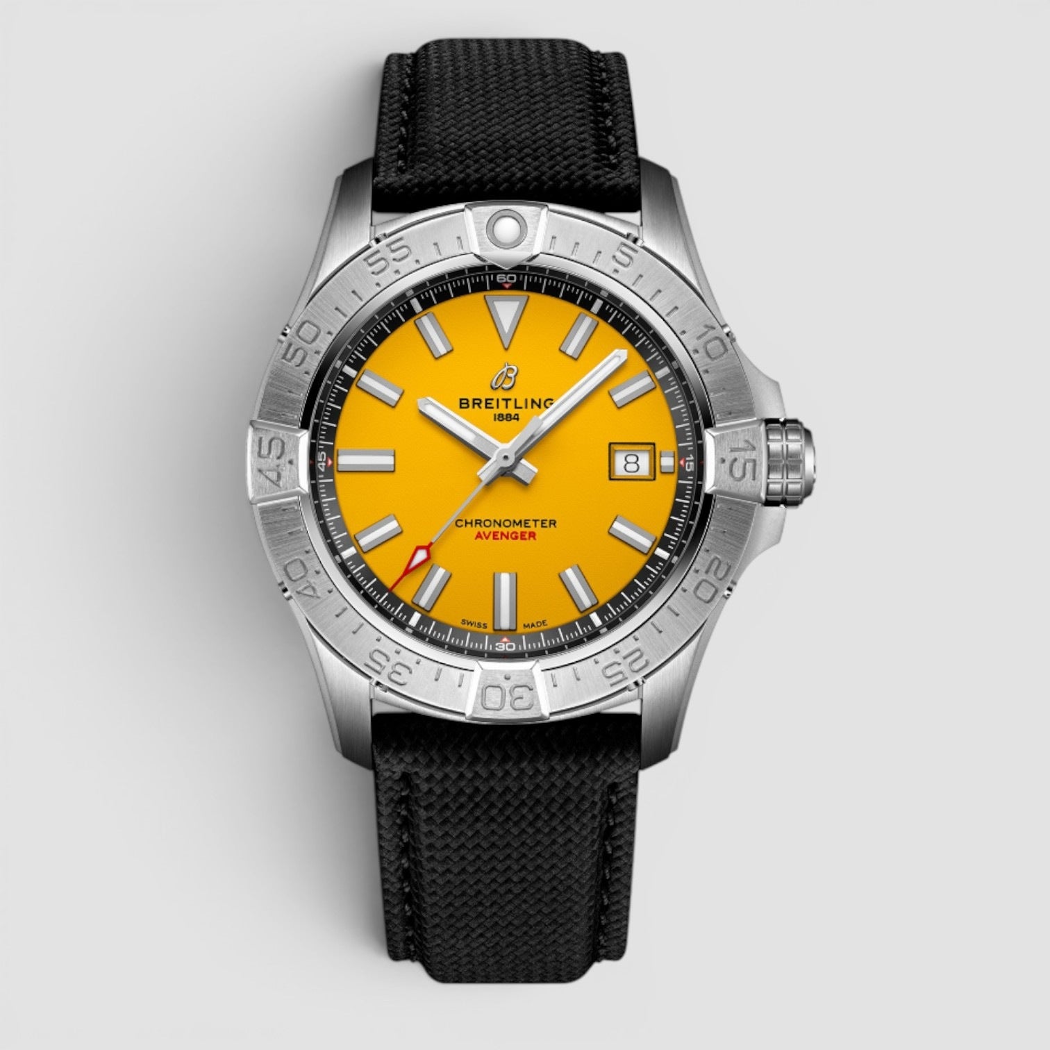 Avenger Automatic 42 Stainless Steel / Yellow