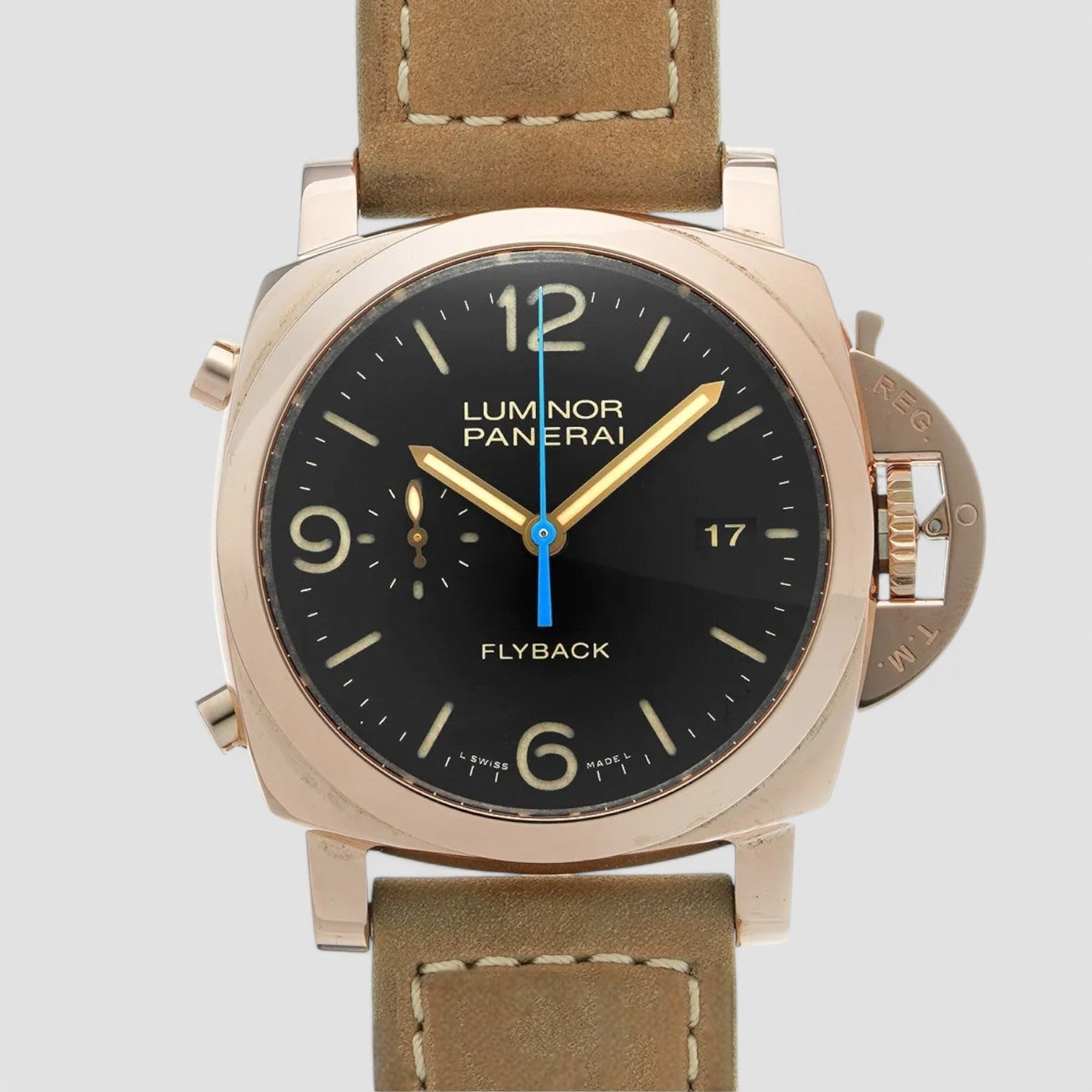 Luminor 1950 chronograph Flyback 18K Rose Gold