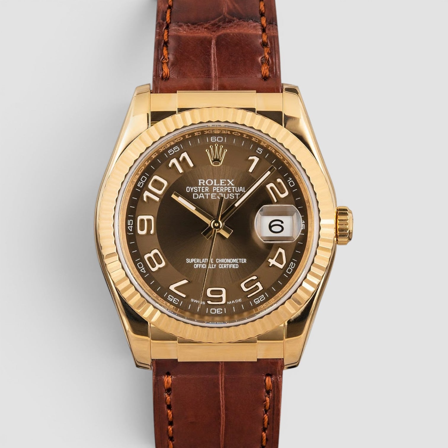 Datejust 36 – 18k Yellow Gold