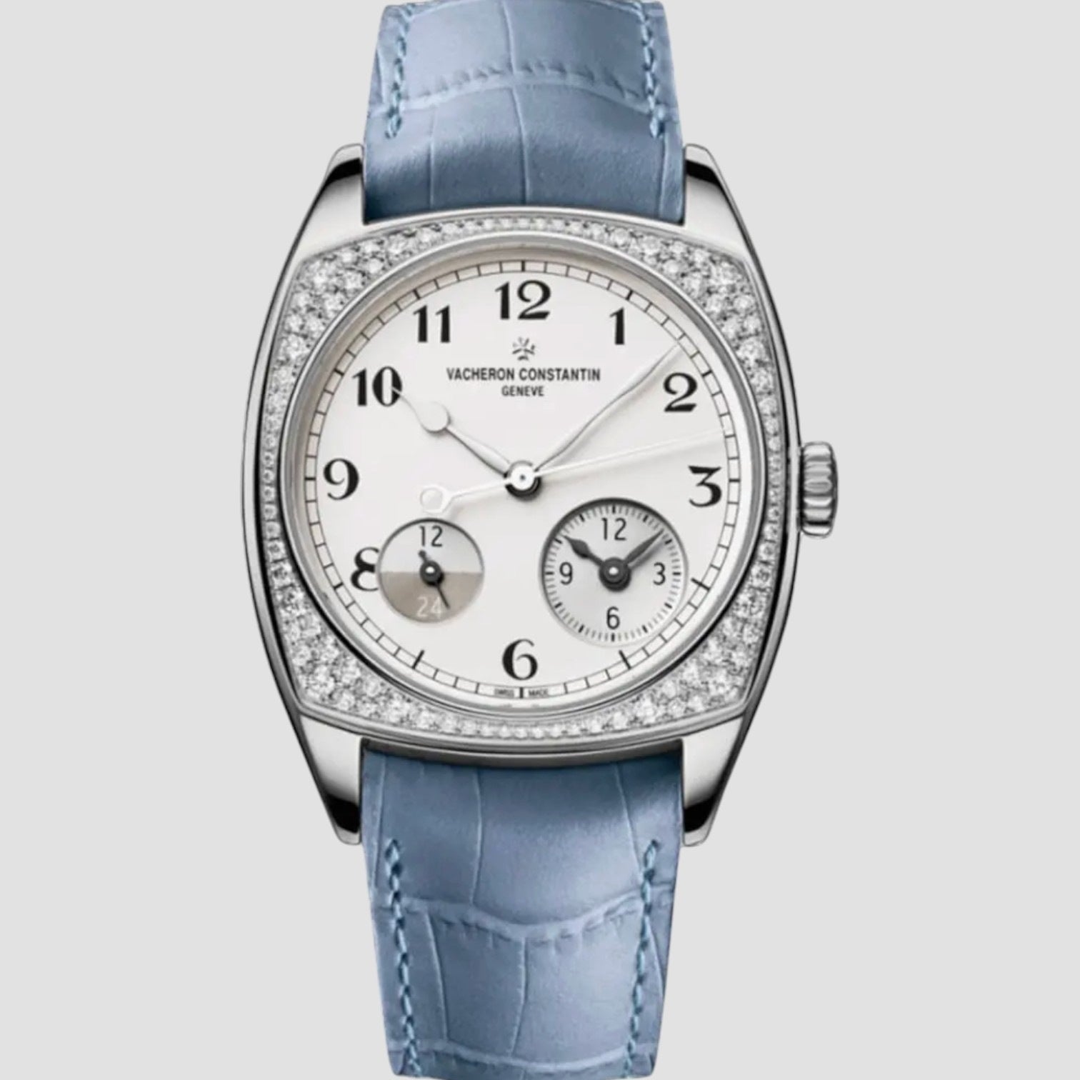 Exclusive Harmony White Gold Silver Dial 37mm