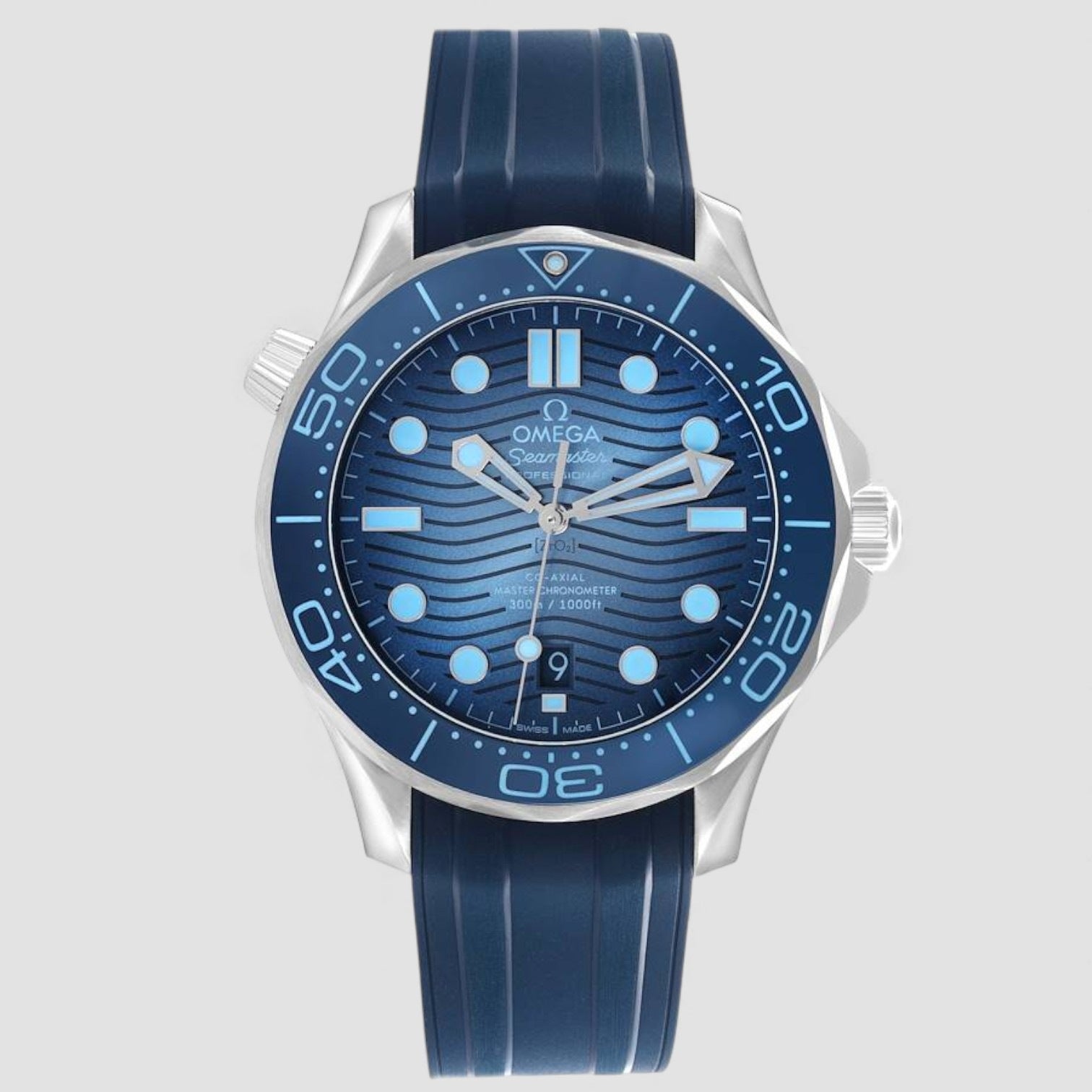 Diver 300m Co-axial Summer Blue Seamaster