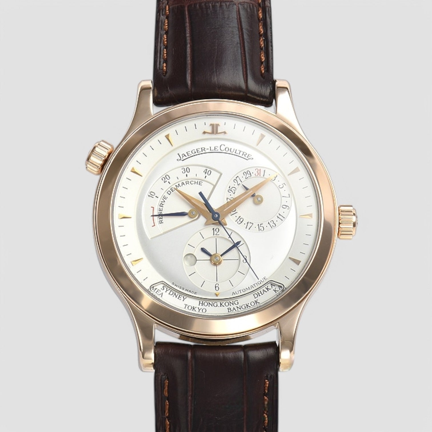 Master Control Geographic Rose Gold Automatic