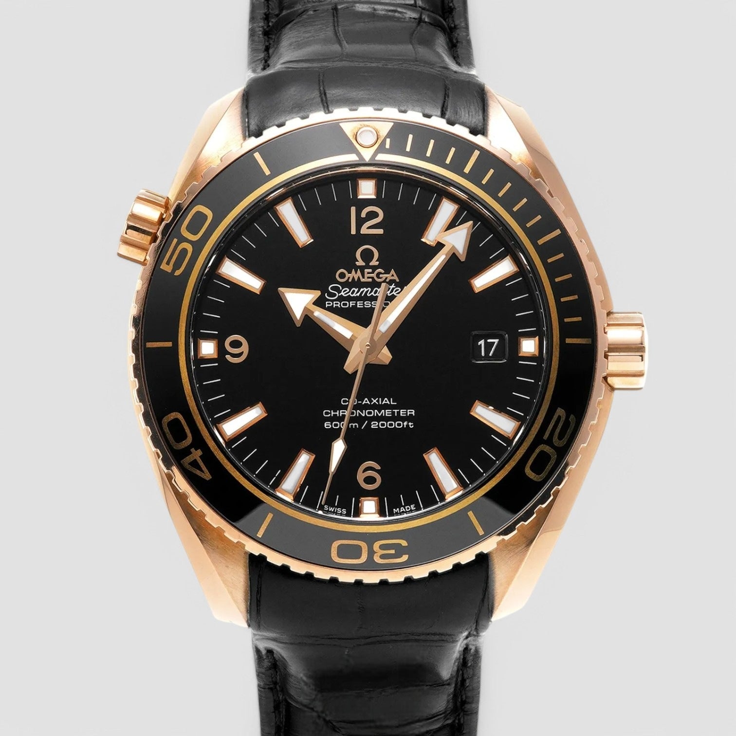 Seamaster Planet Ocean 18K Rose Gold 46MM