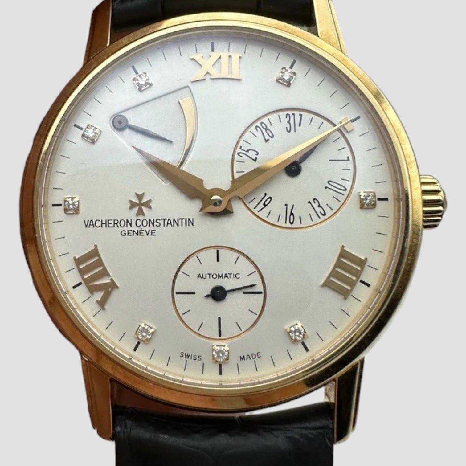 Heritage 47200 /000R Automatic Mechanical 18k Gold 36mm