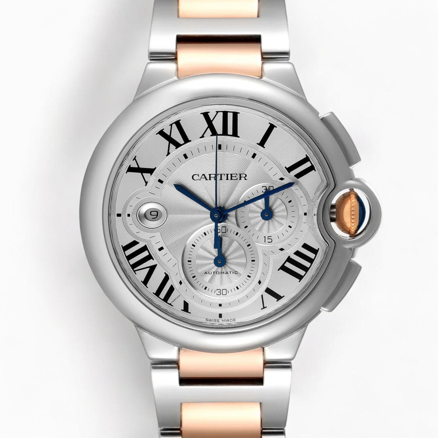 Ballon Bleu XL 44mm Chronograph 18K Rose Gold/Steel