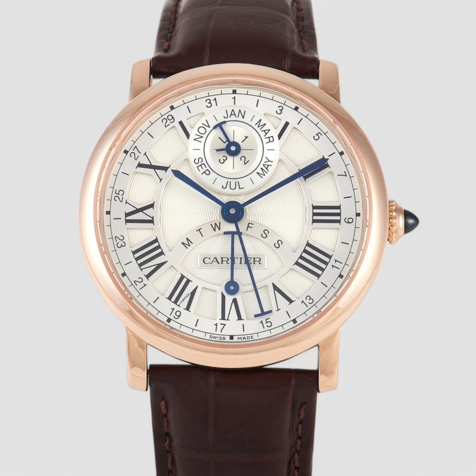Rotonde De Cartier 40.5mm 18K Pink Gold