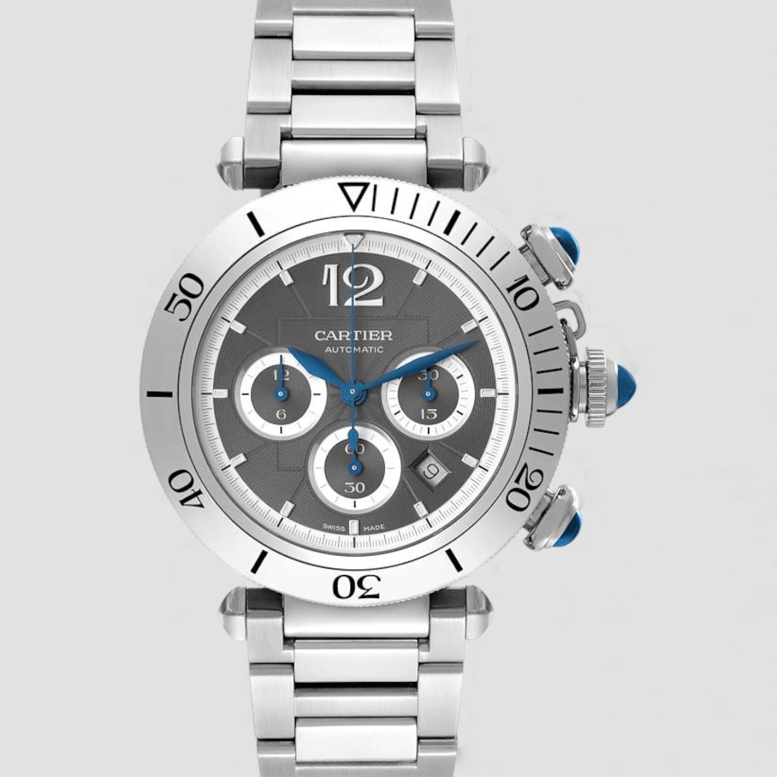 Pasha Chronograph Stainless