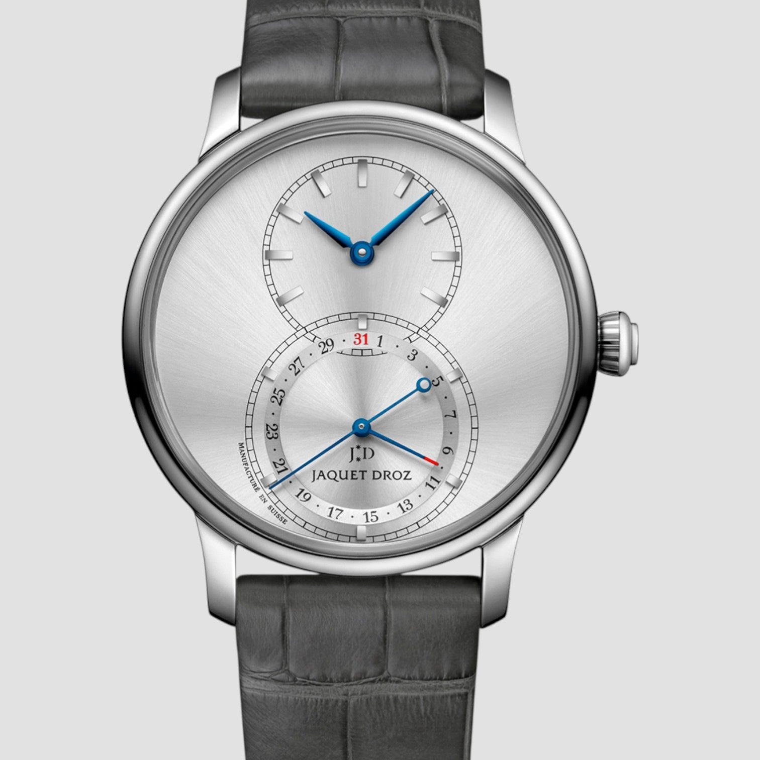 Grande Seconde Quantieme 39mm Mens Watch