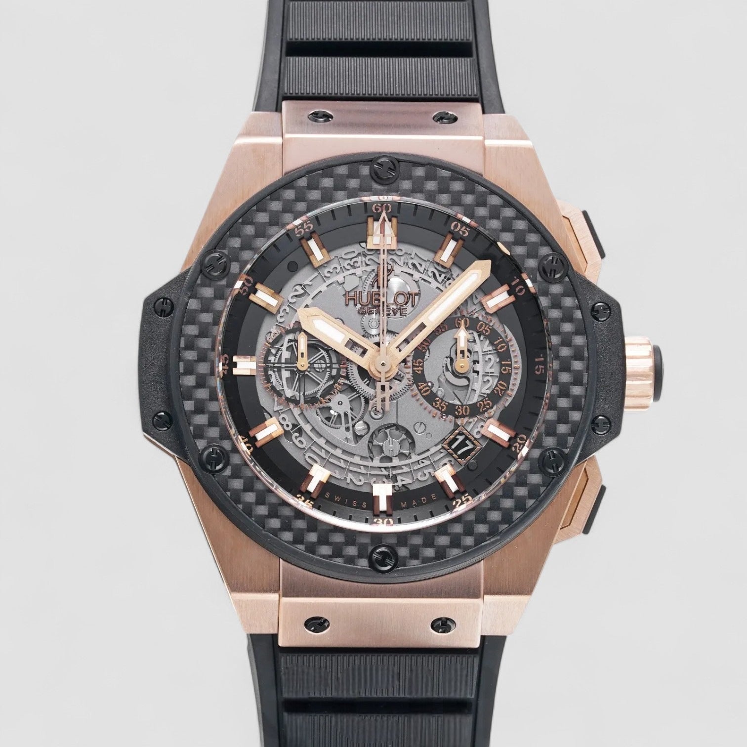 King Power Unico Chronograph 18k RG Limited Edition