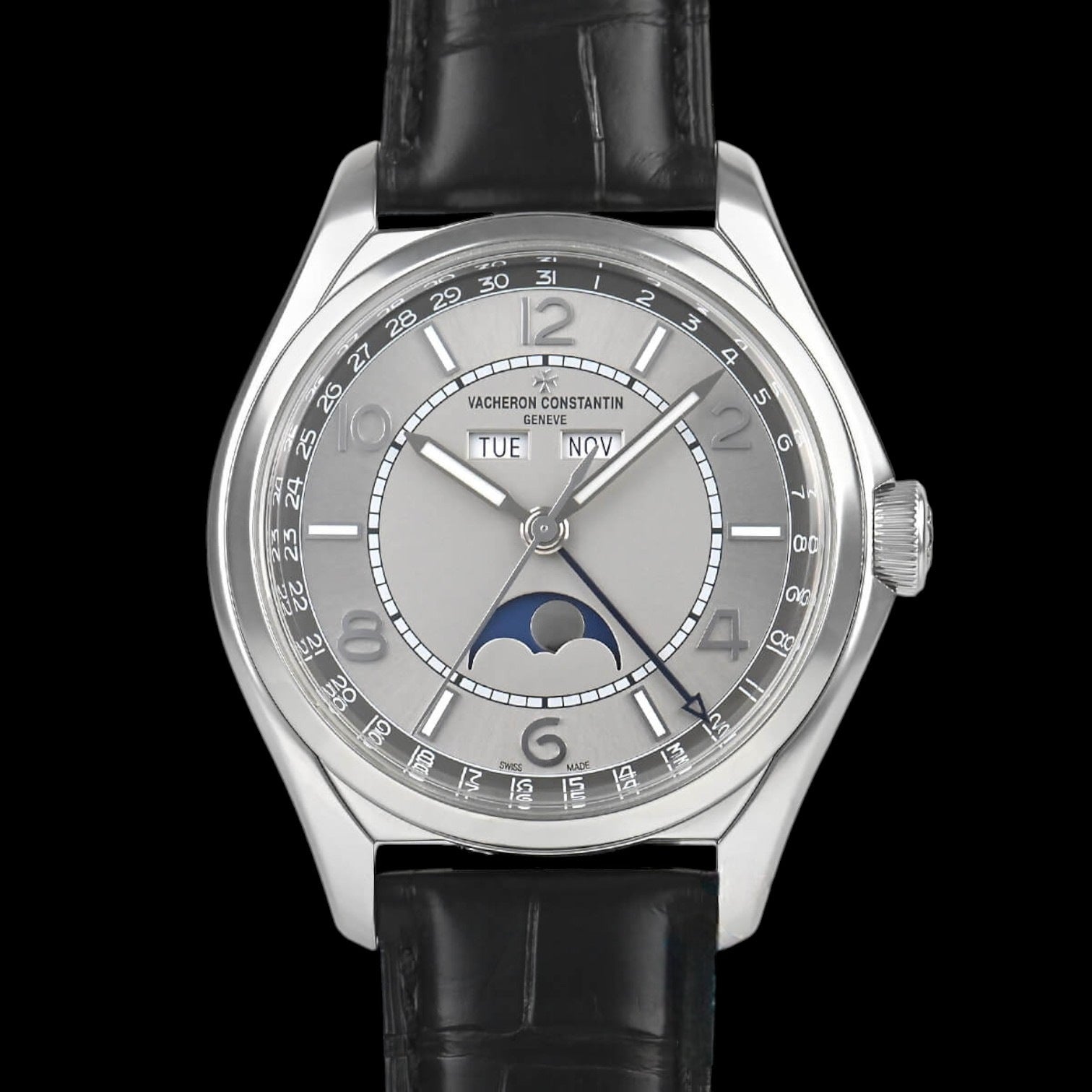 Fiftysix Complete Calendar SS Silver Dial