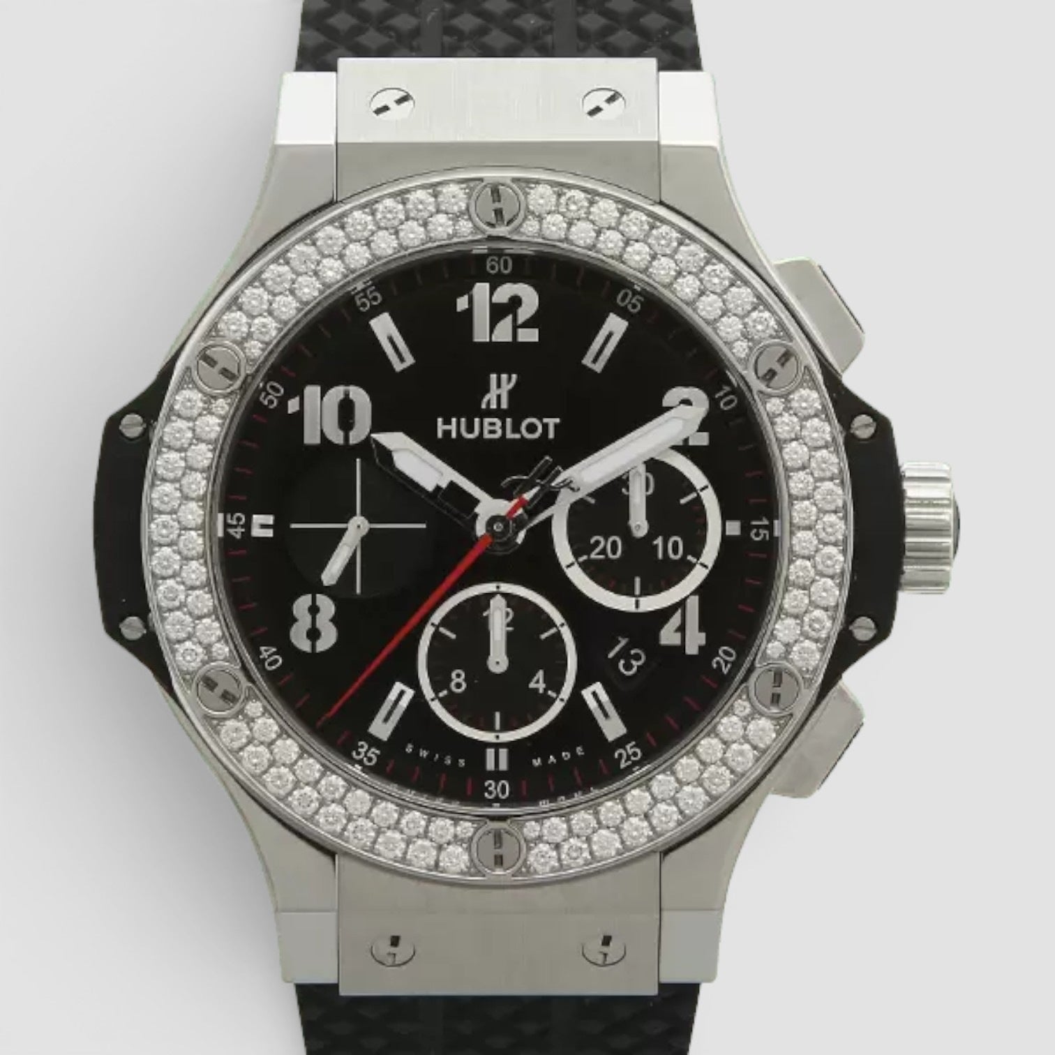 Big Bang 44mm Steel Diamonds
