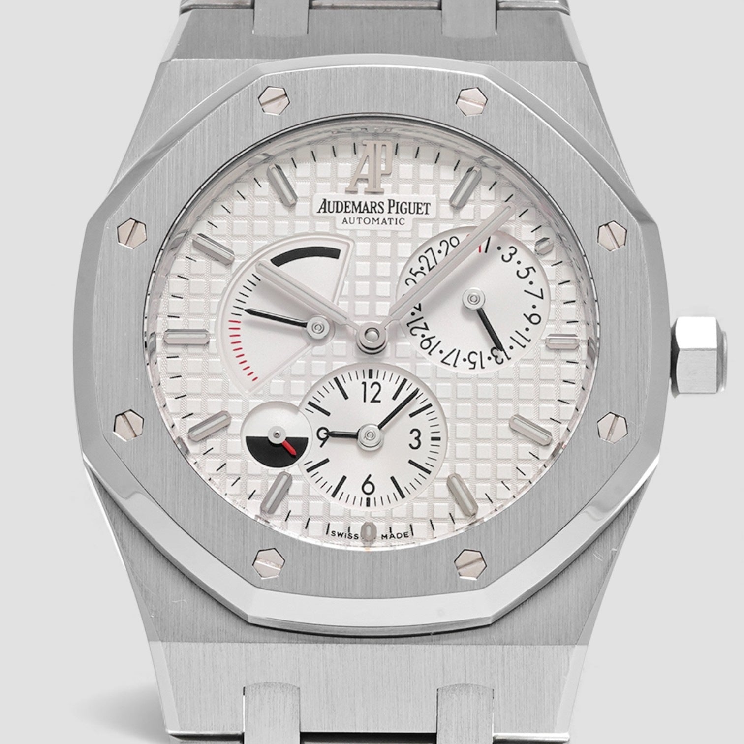 Royal Oak Dual Time SS White Dial