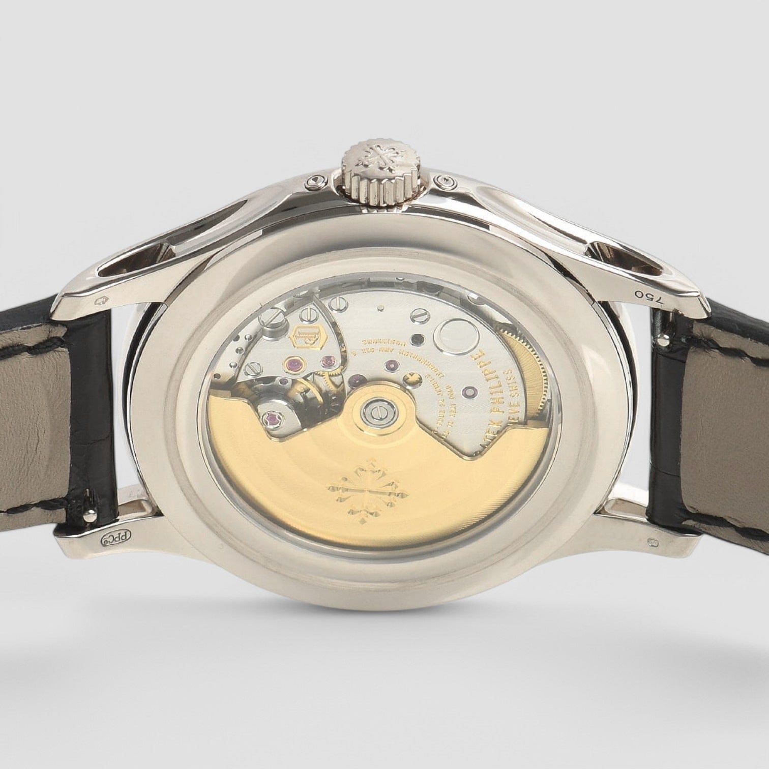 Annual Calendar Silver Dial 18K
