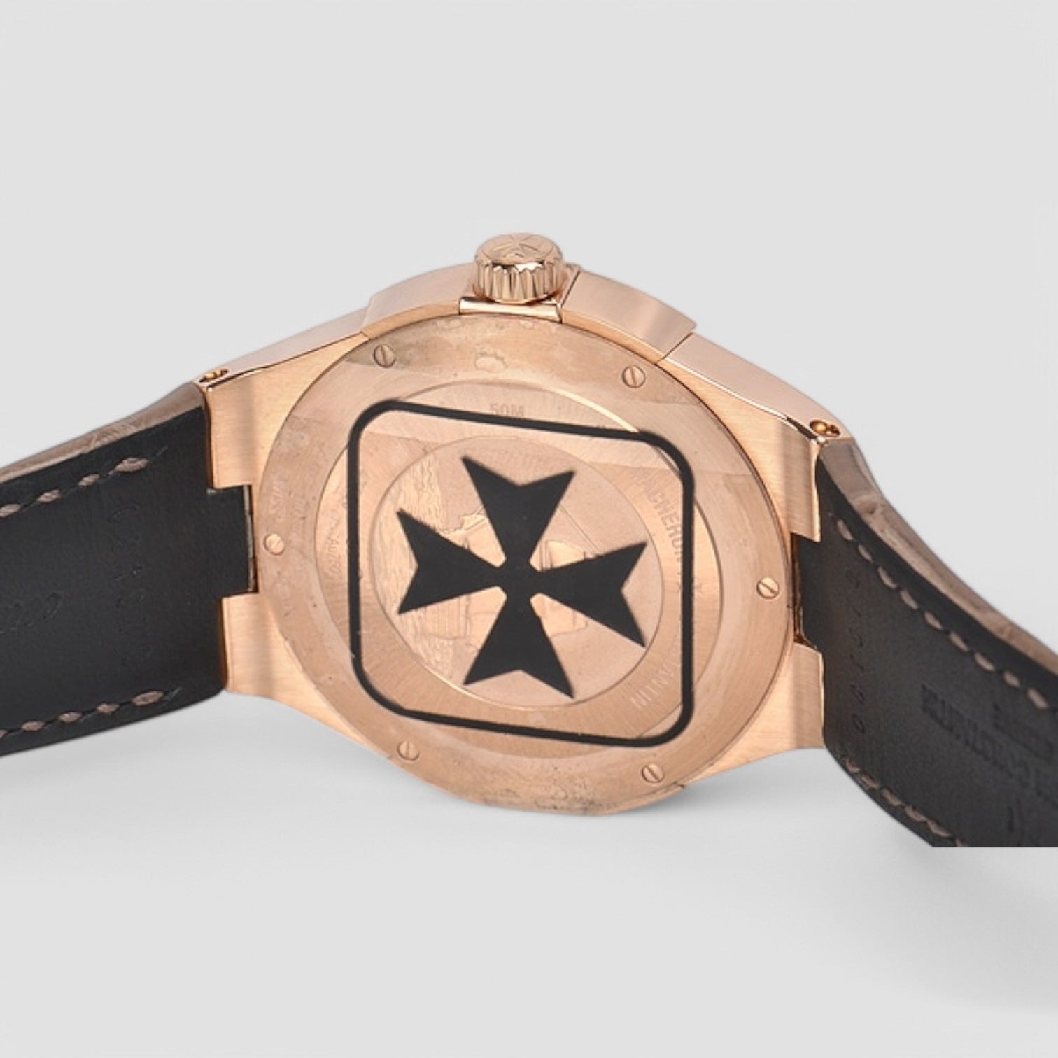 Overseas Silver Tone Dial Ladies Watch