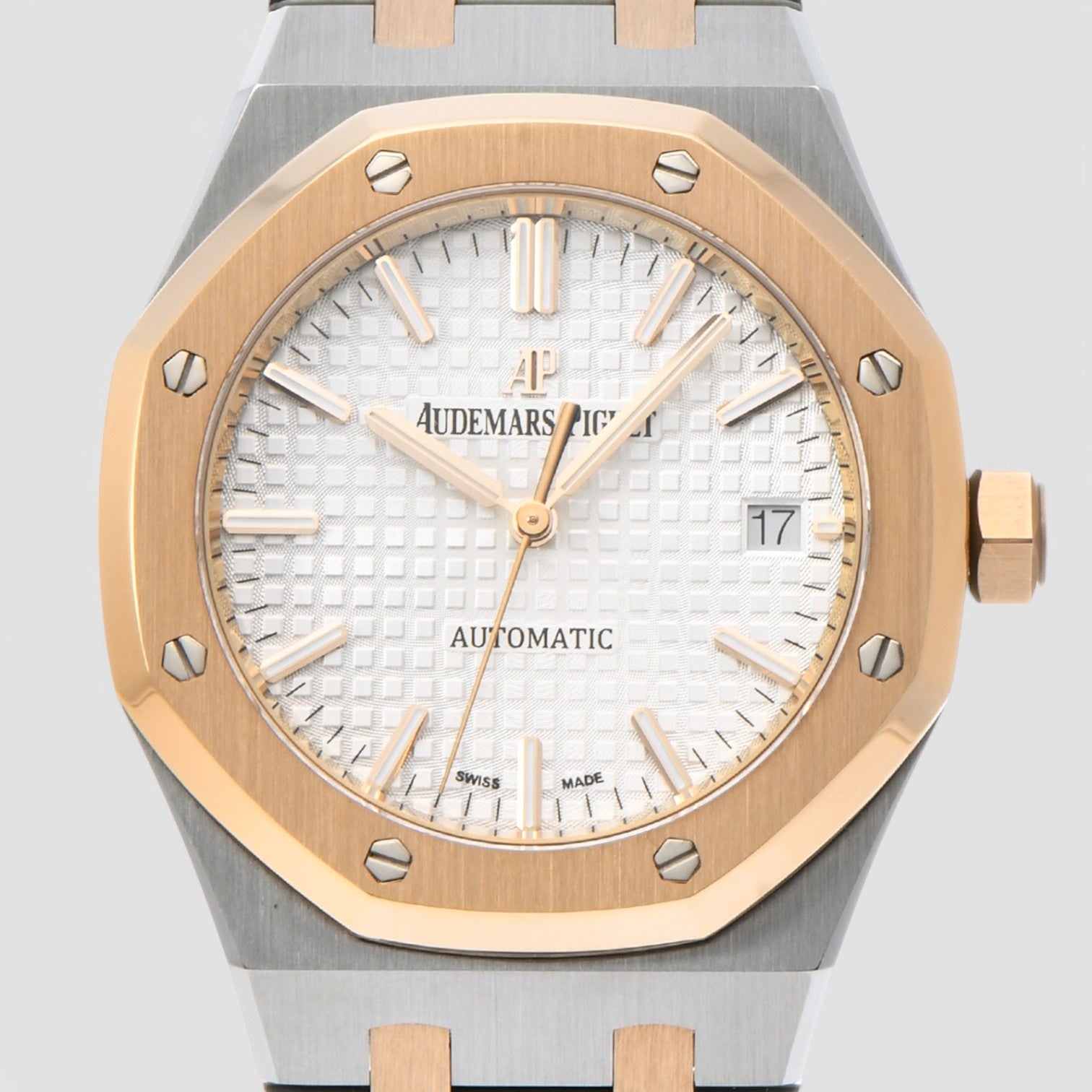 Royal Oak White Dial 18k / SS 37MM