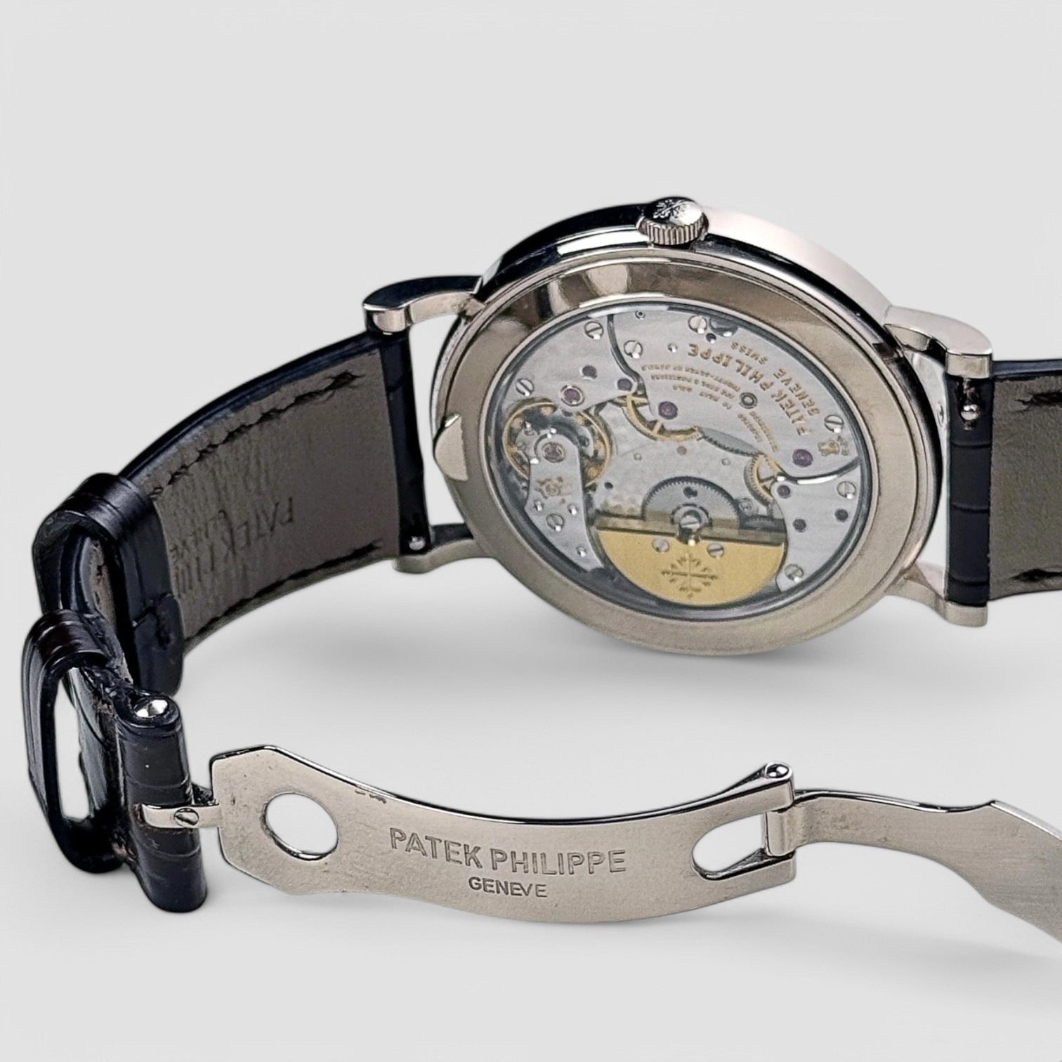 Perpetual Calendar Silver Dial 18K White Gold