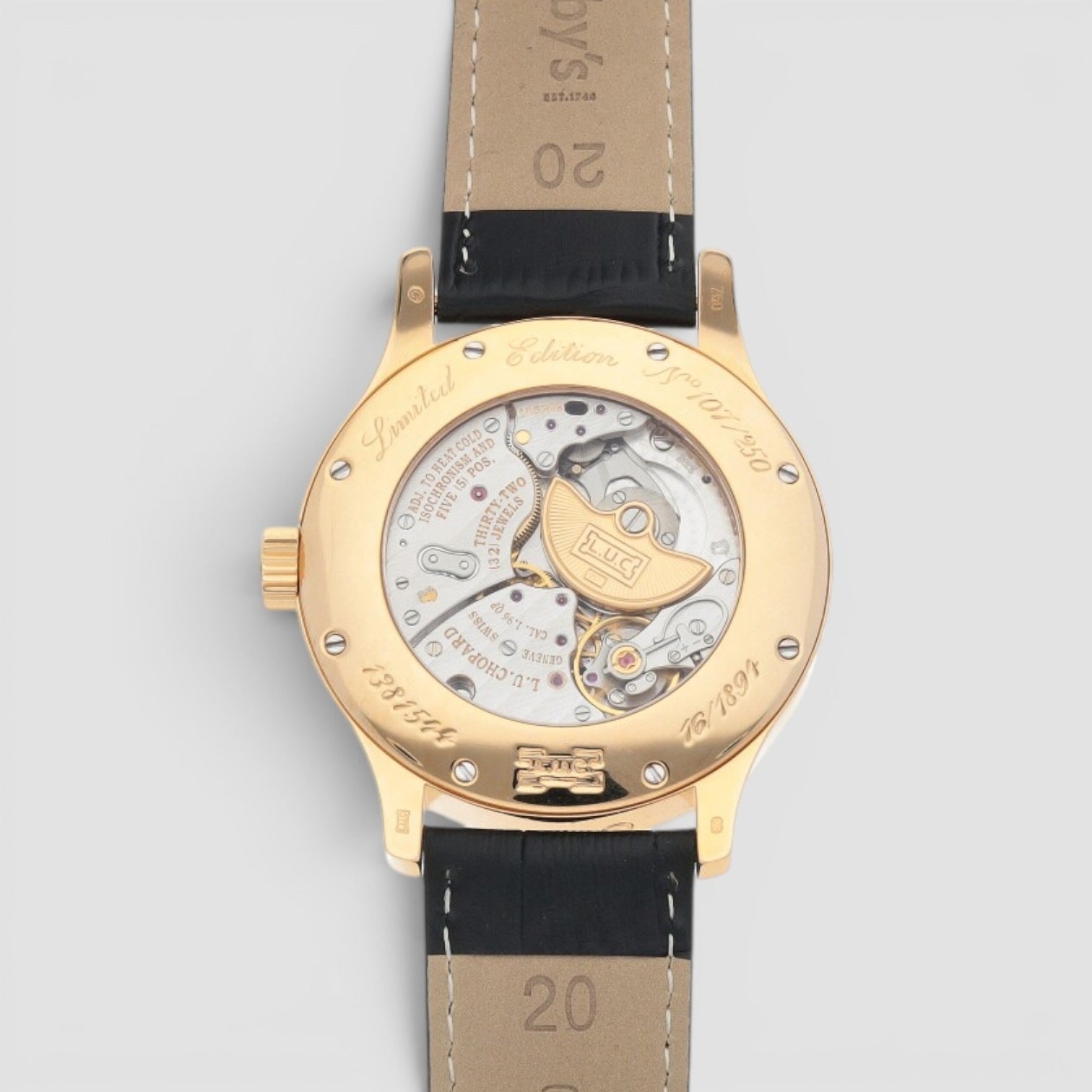 L.U.C Lunar One 40.5mm Rose Gold Silver Dial Limited Edition