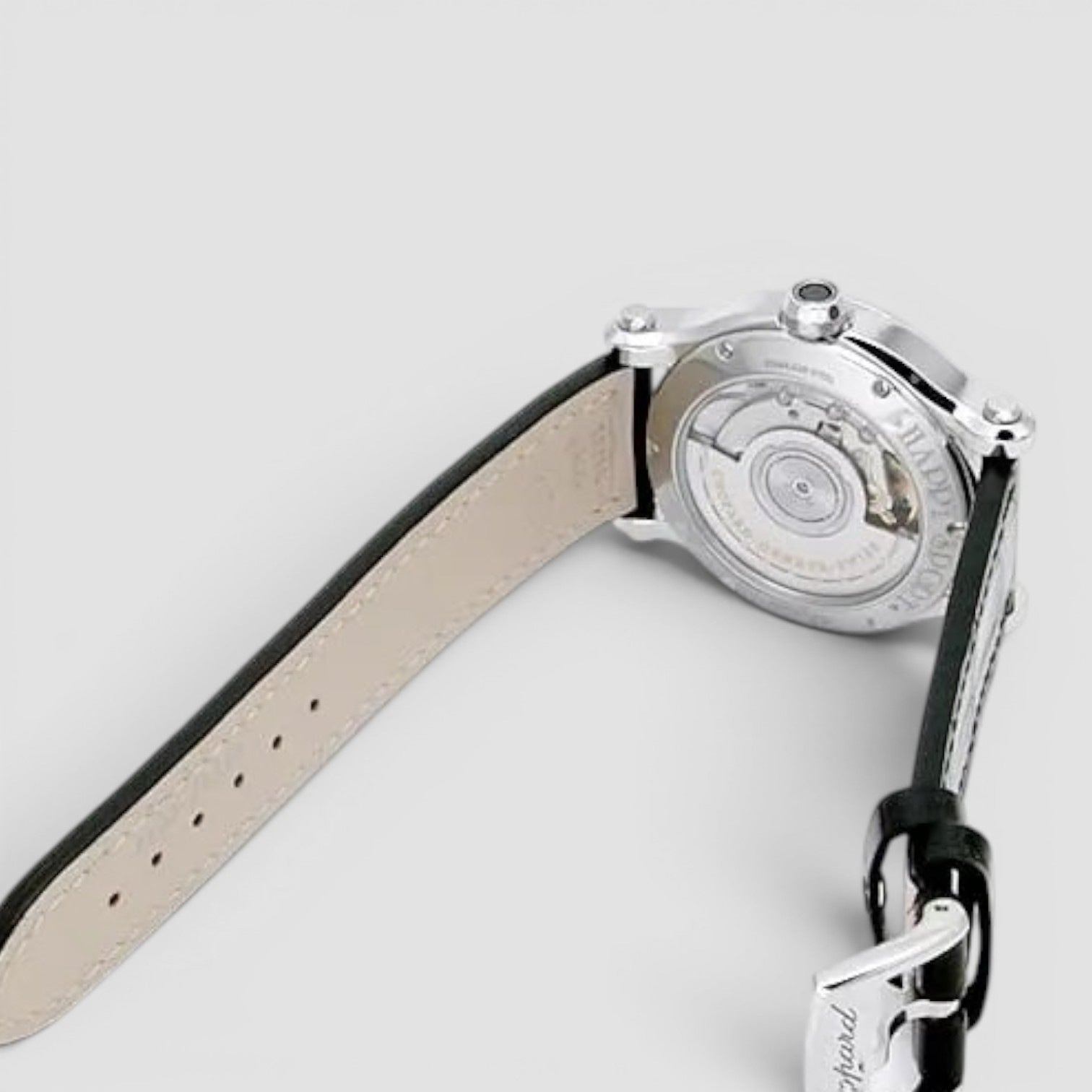 Happy Sport 36mm Steel Floating Diamonds