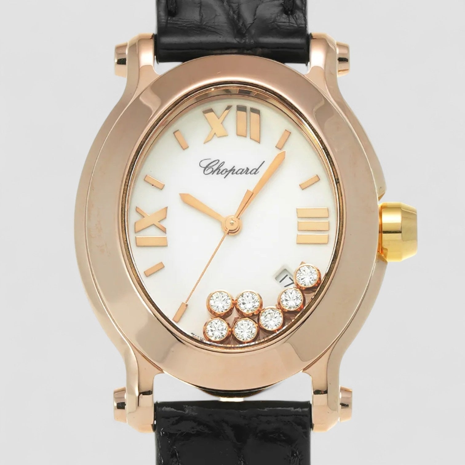 Happy Sport Oval Quartz Ladies Watch