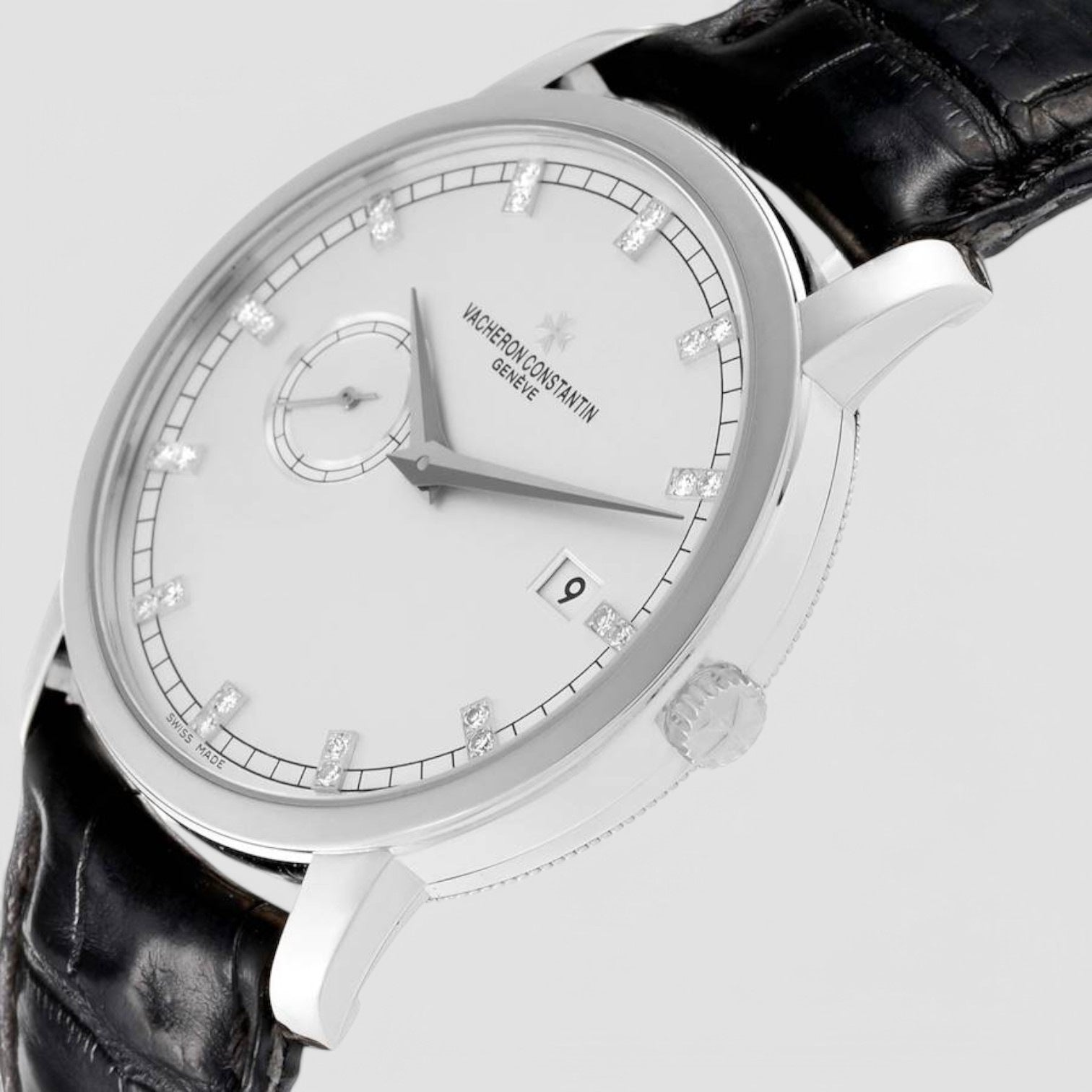 Traditionnelle White Gold Mens Watch