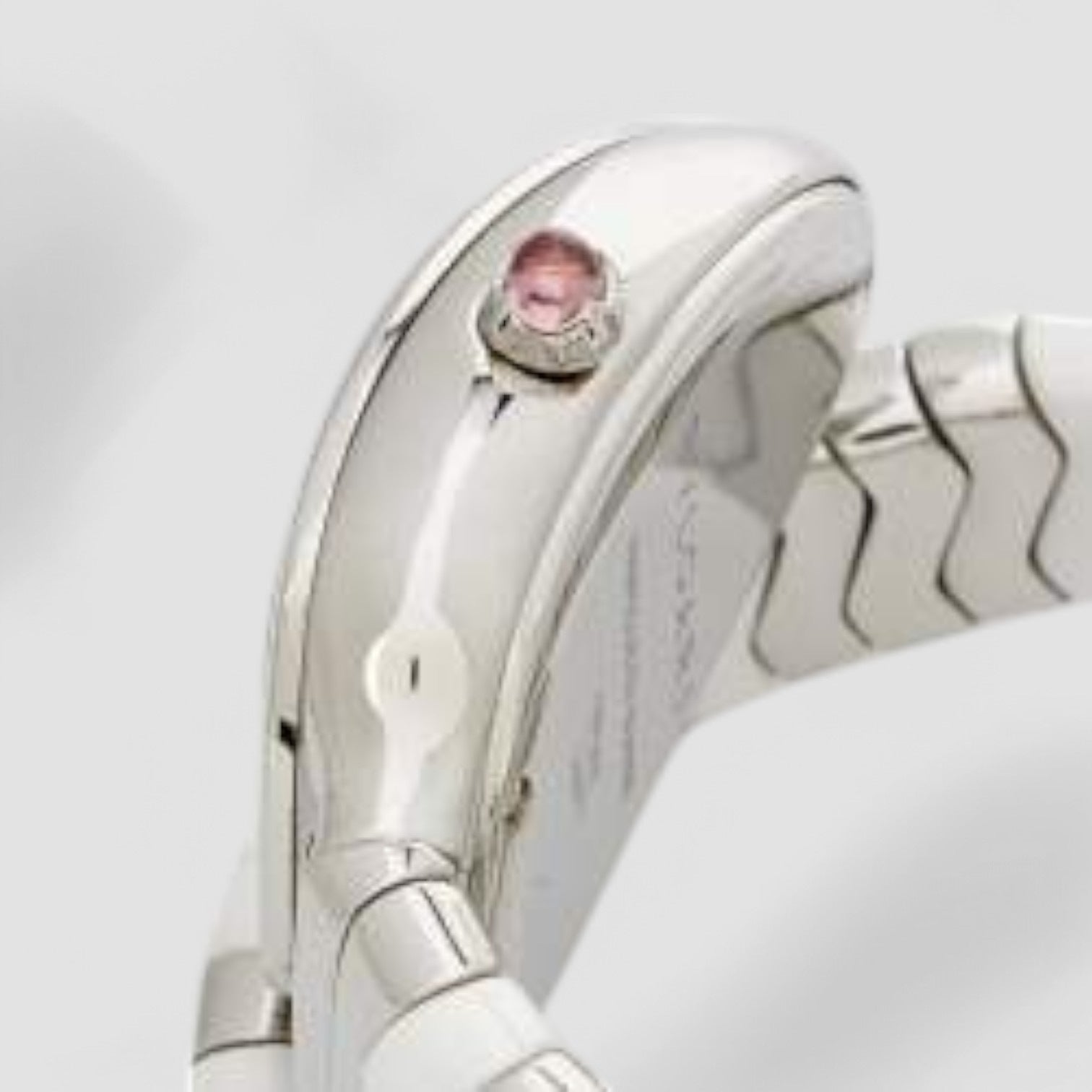 Serpenti Spiga White Lacquered Dial Quartz Ladies Watch