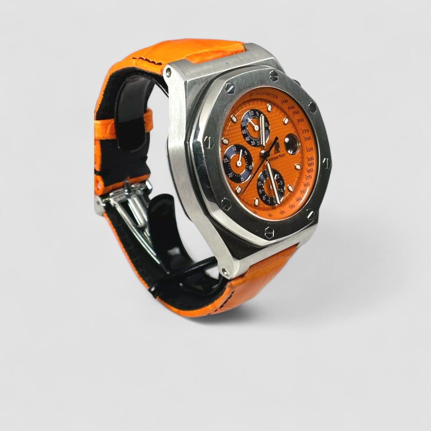 Royal Oak Offshore Chronograph 42 Steel / Orange / Strap