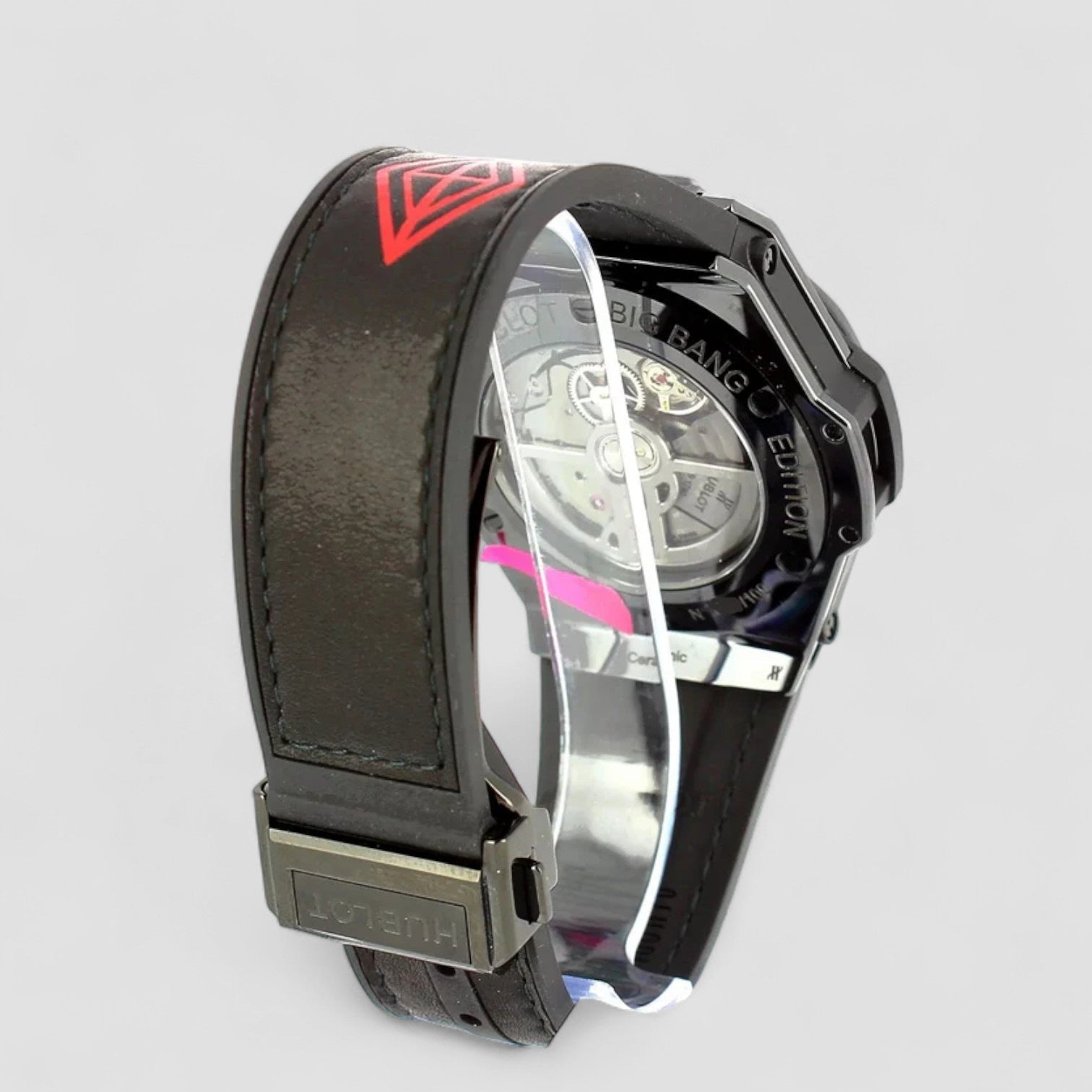 Big Band Sang Bleu All Black Red 39mm