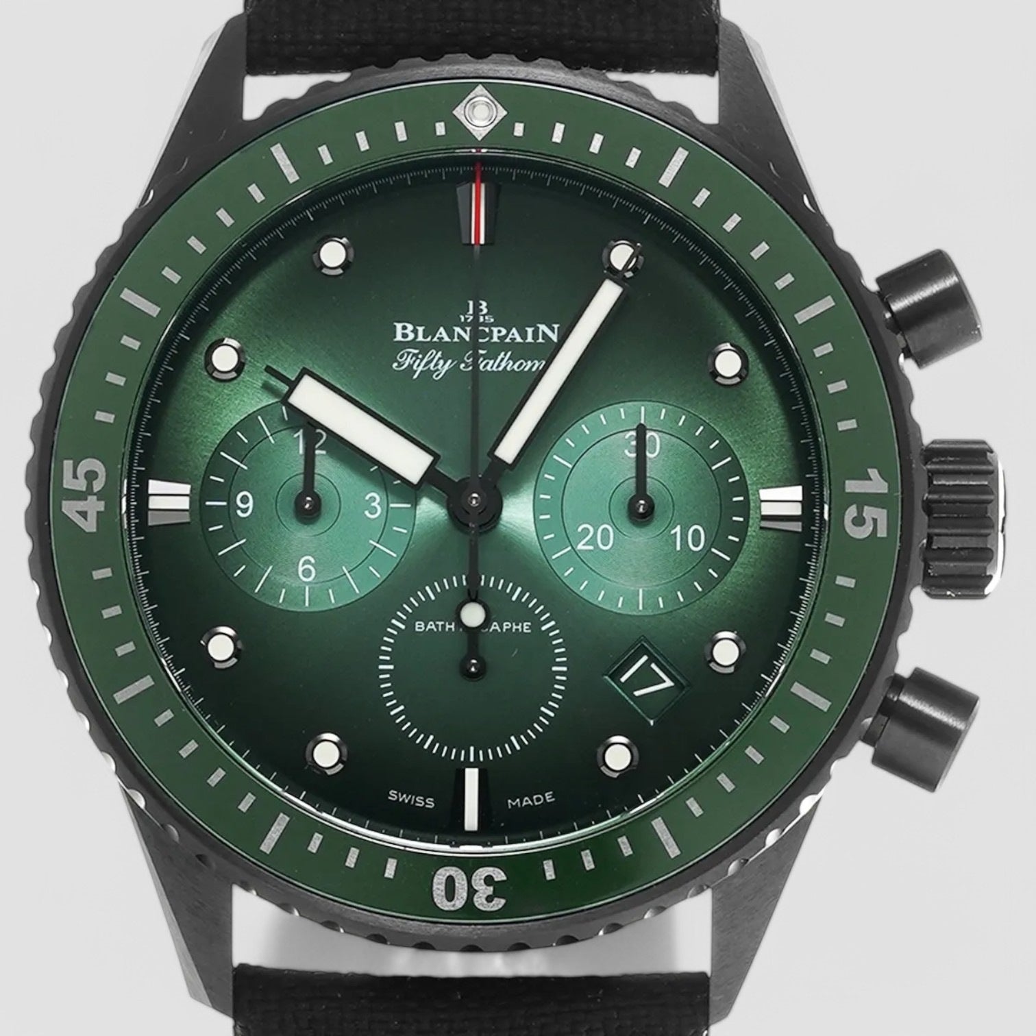 Fifty Fathoms Bathyscaphe Flyback Chronograph Ceramic