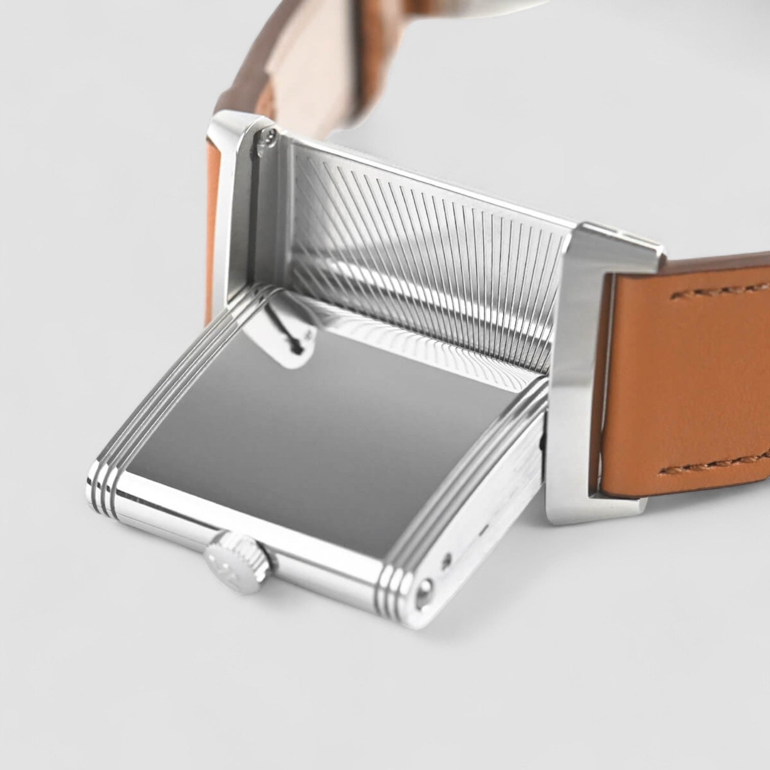 Reverso Tribute Monoface Midsize SS Silver Dial 2025