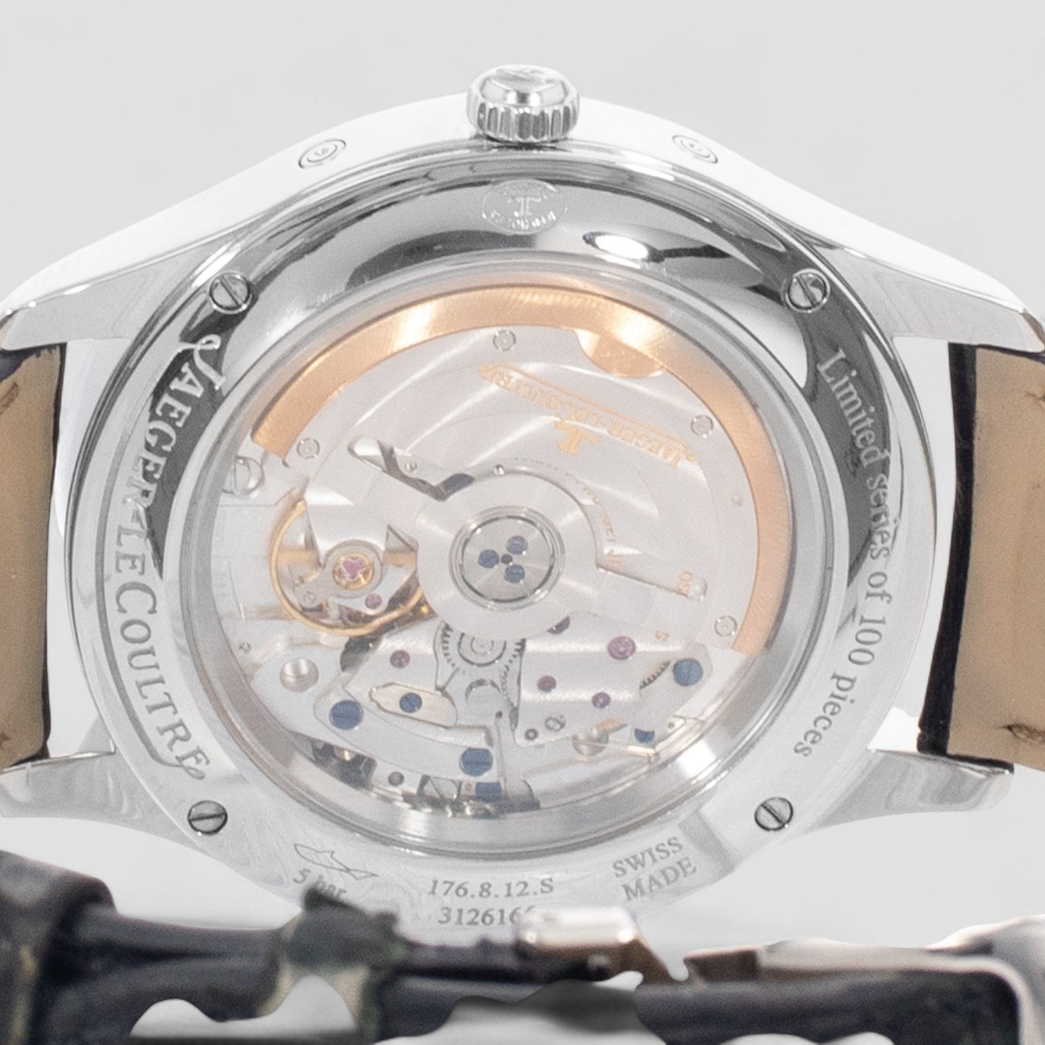 Master Calendar Blue Steel Mens Watch