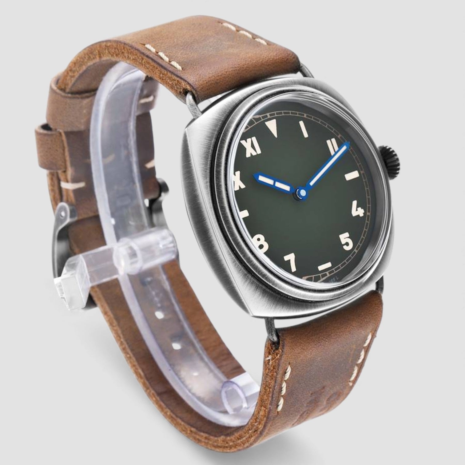 Radiomir California Green Dial Steel Mens Watch