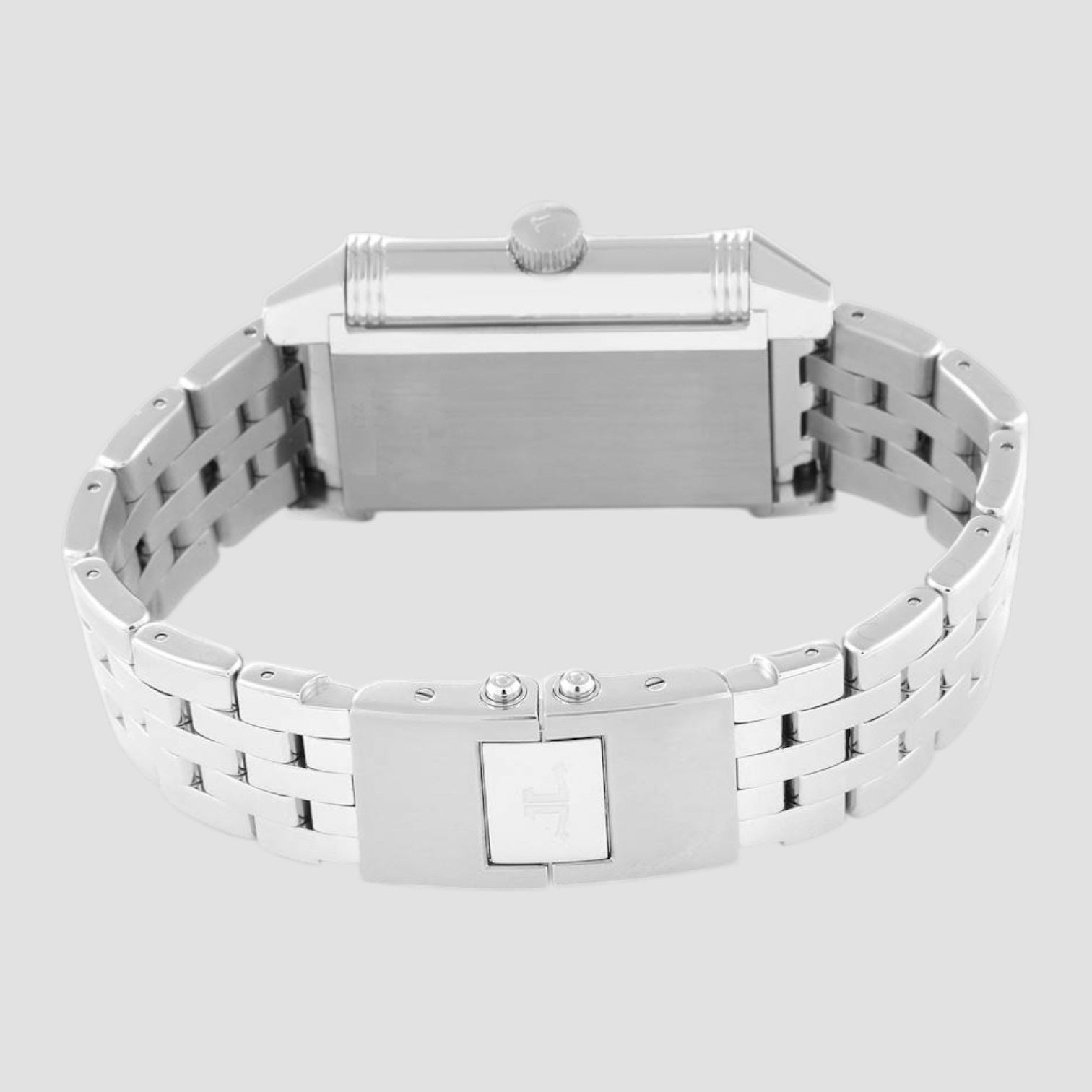 Reverso Grande Date Steel Mens Watch
