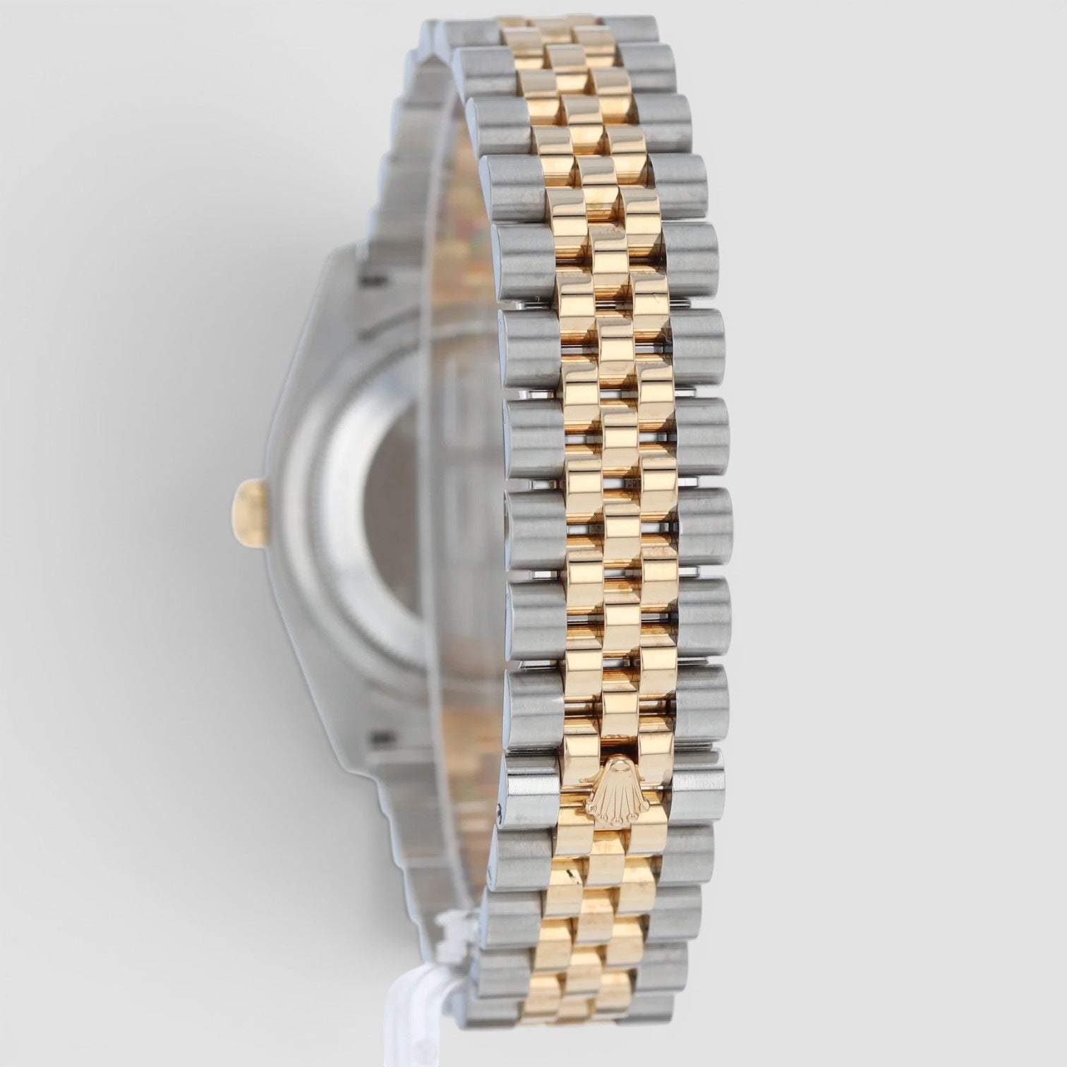 Datejust 36 Jubilee Stainless Steel & Yellow Gold Watch Tuxedo Index Dial