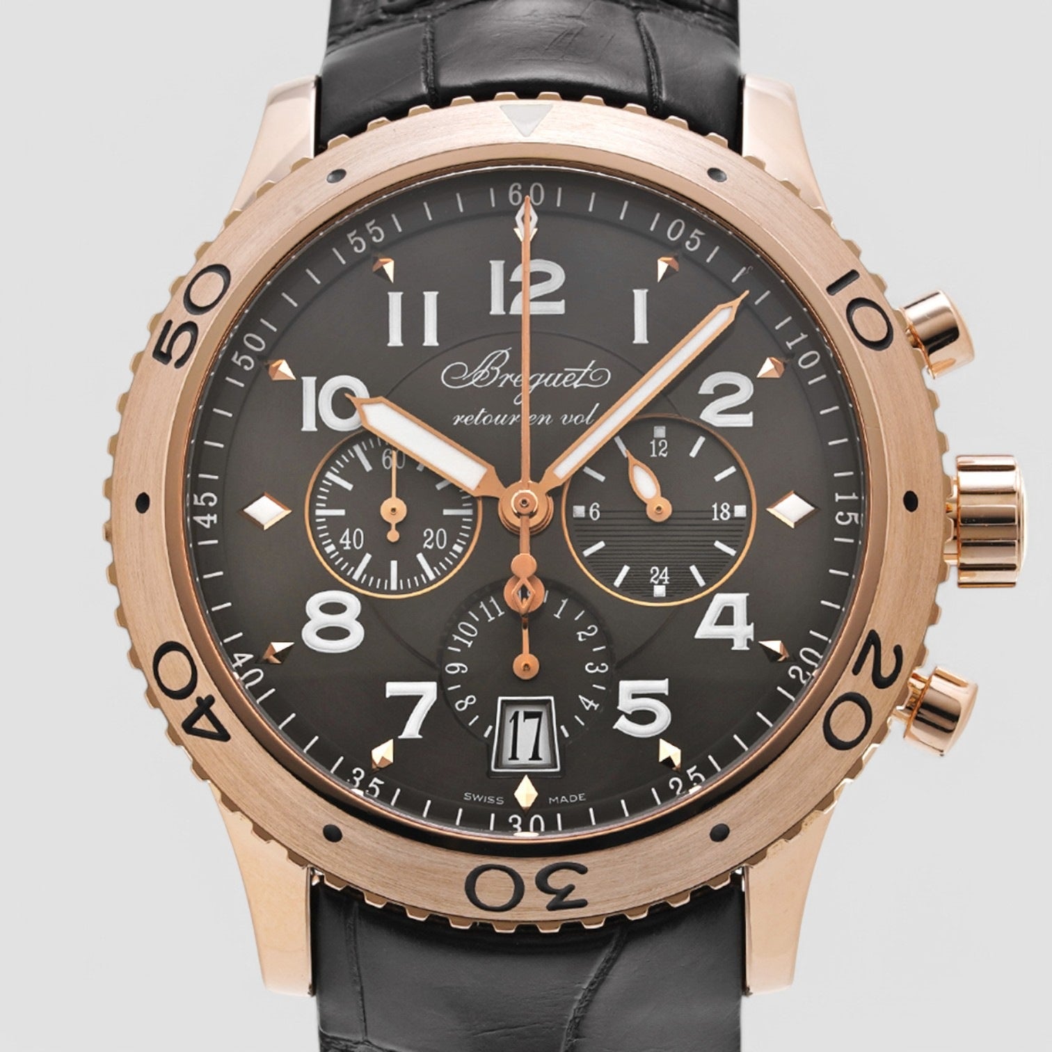 Type XXI Flyback 18K Rose Gold