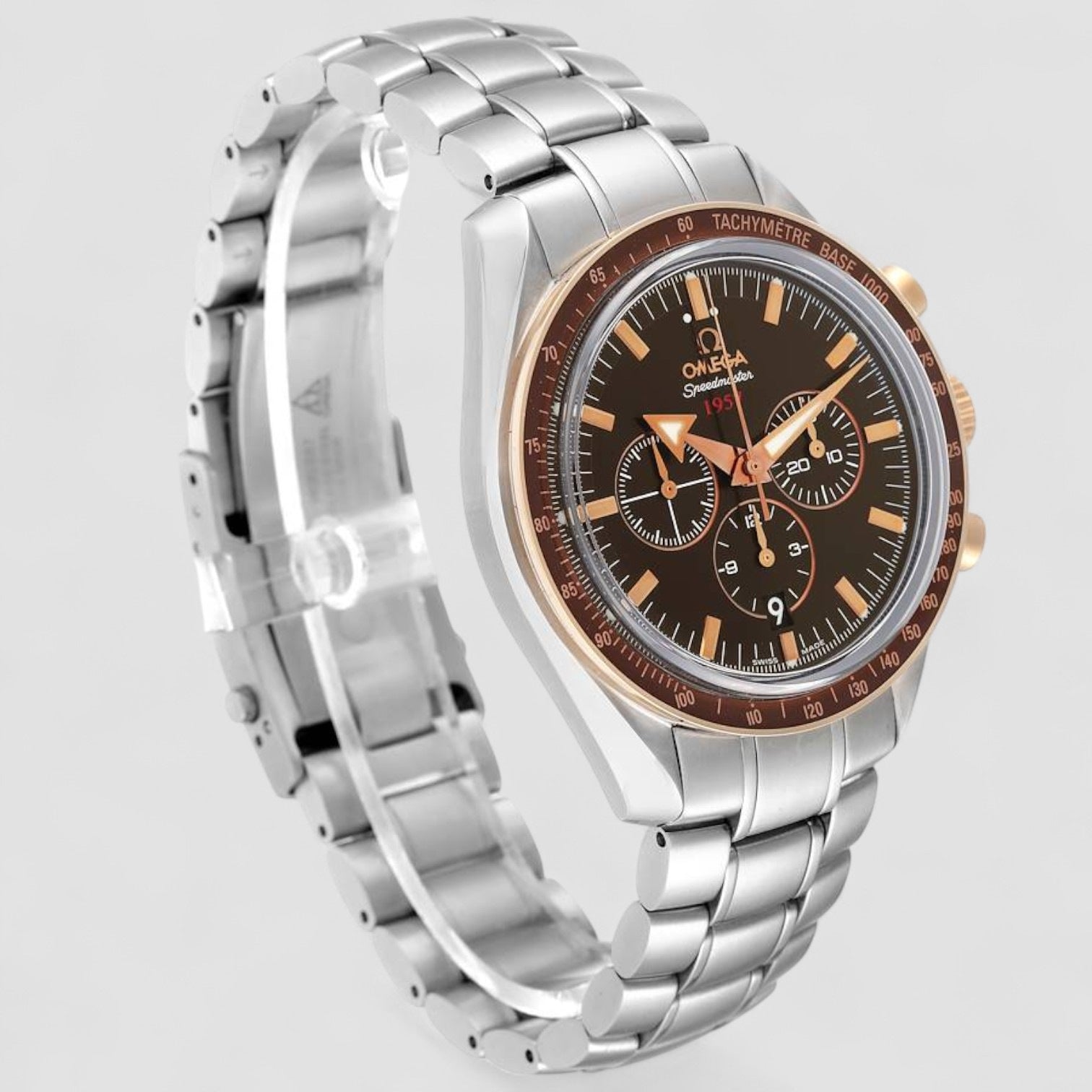 Speedmaster 1957 Steel Rose Gold Mens Watch