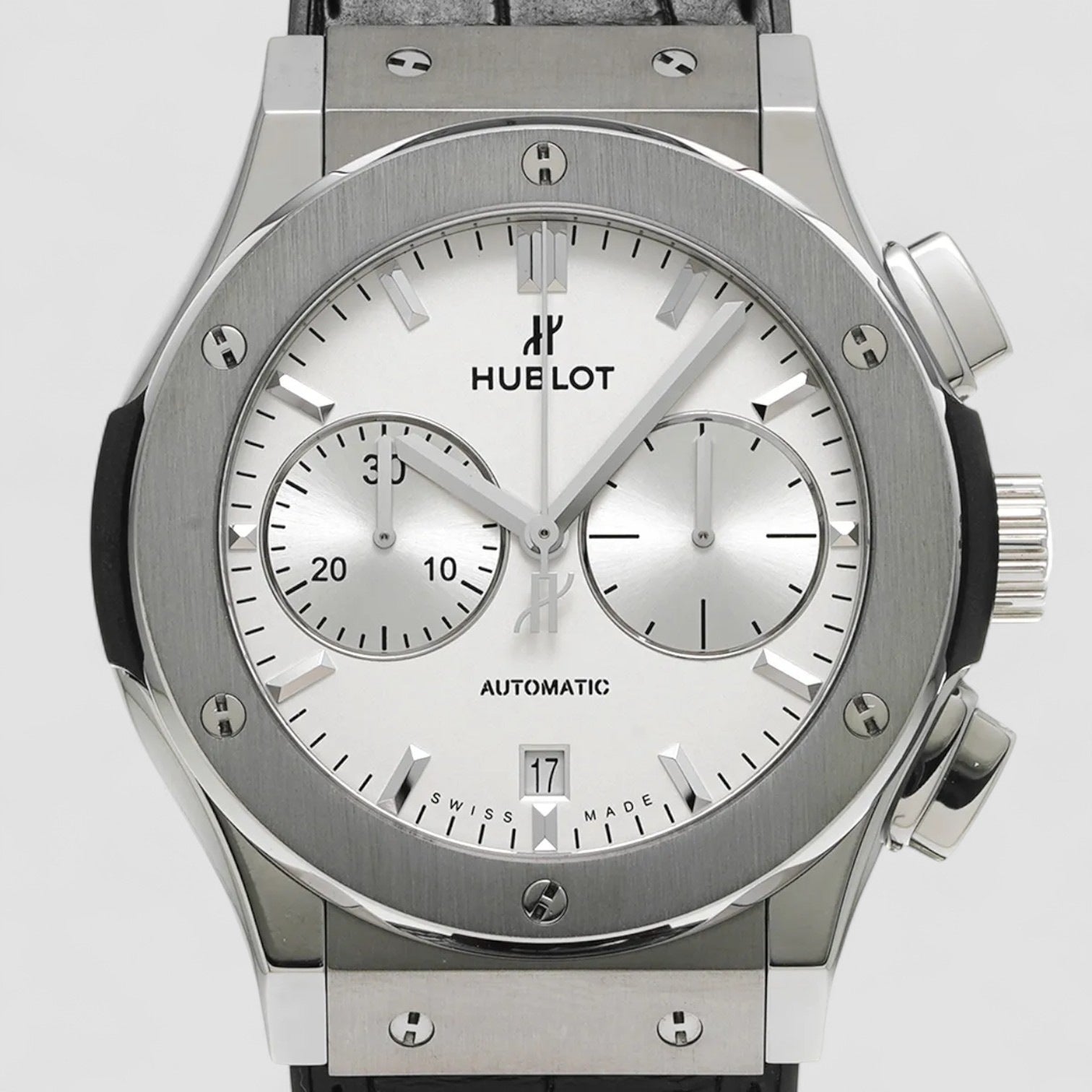 Classic Fusion Chronograph Titanium Silver 45mm