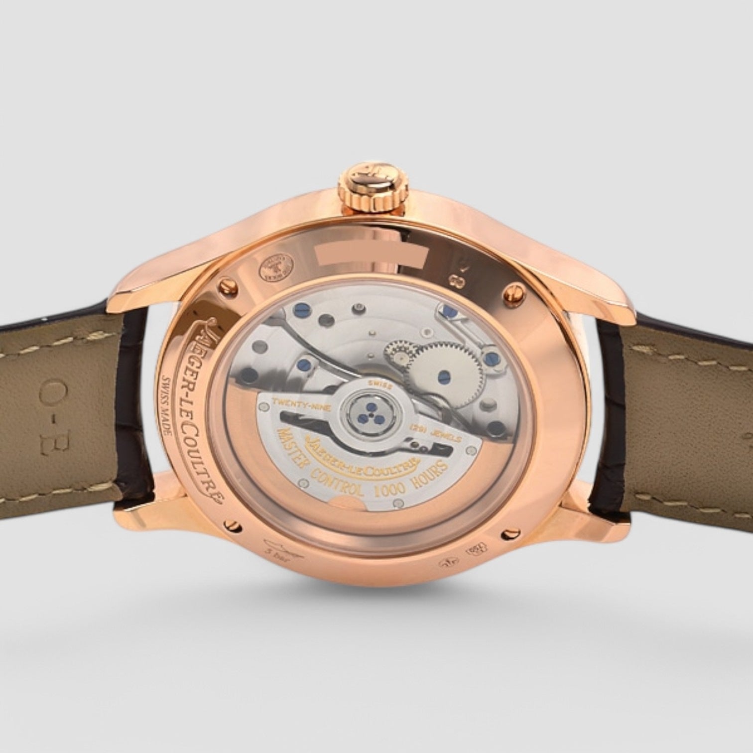 Master Hometime Silvered Dial Men's Watch