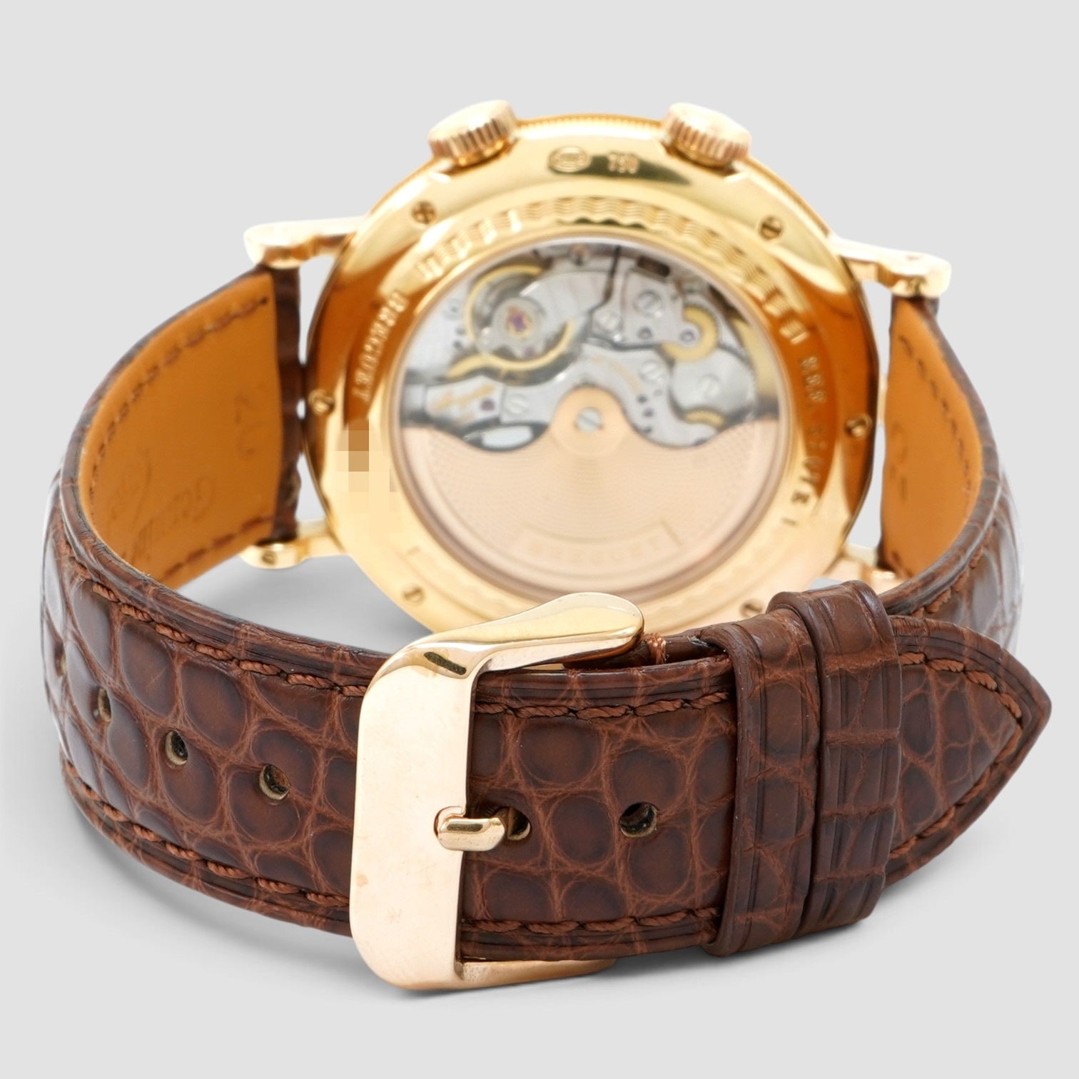 Classique Réveil du Tsar Alarm 39mm Rose Gold White Dial