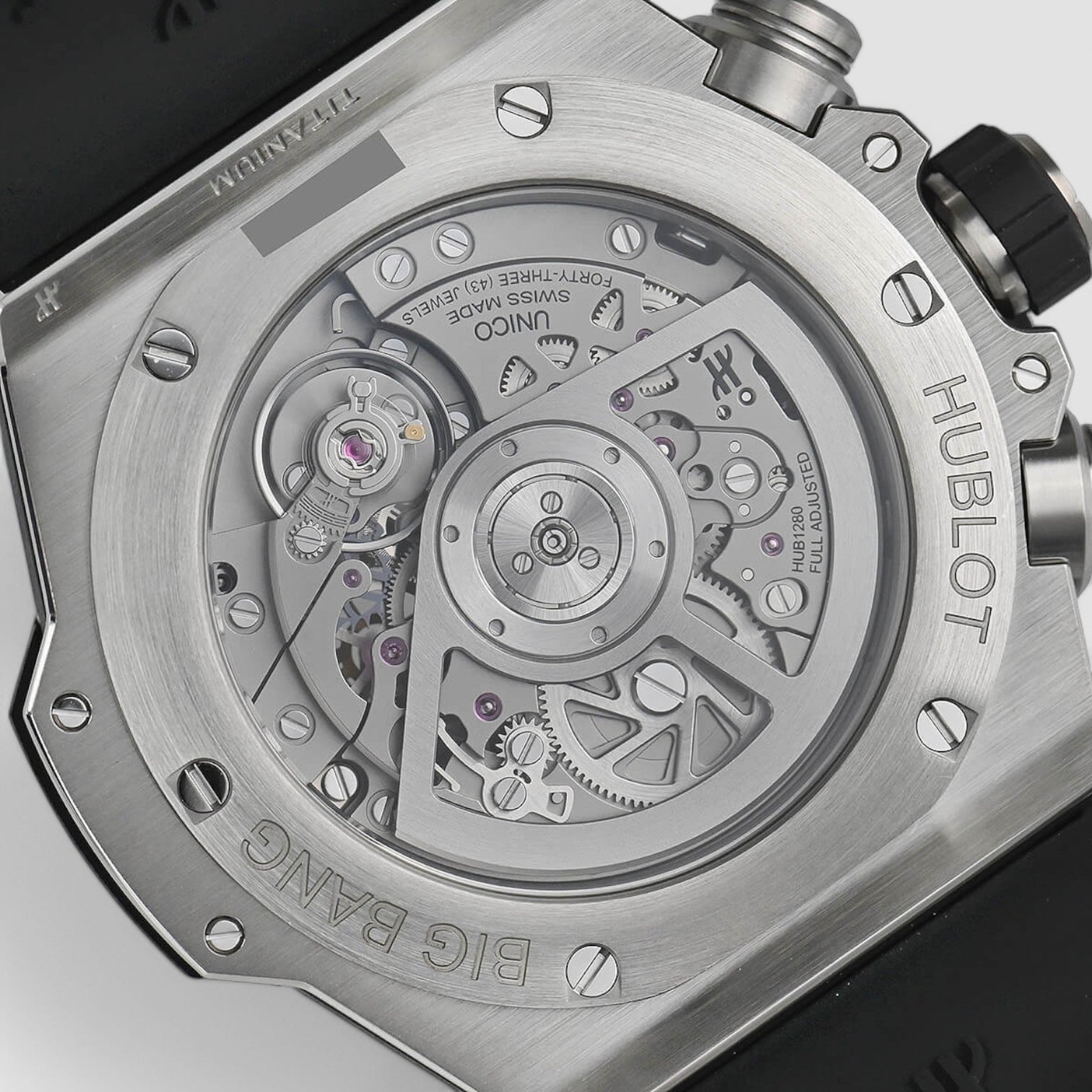 Big Bang Unico Titanium Diamonds 44mm
