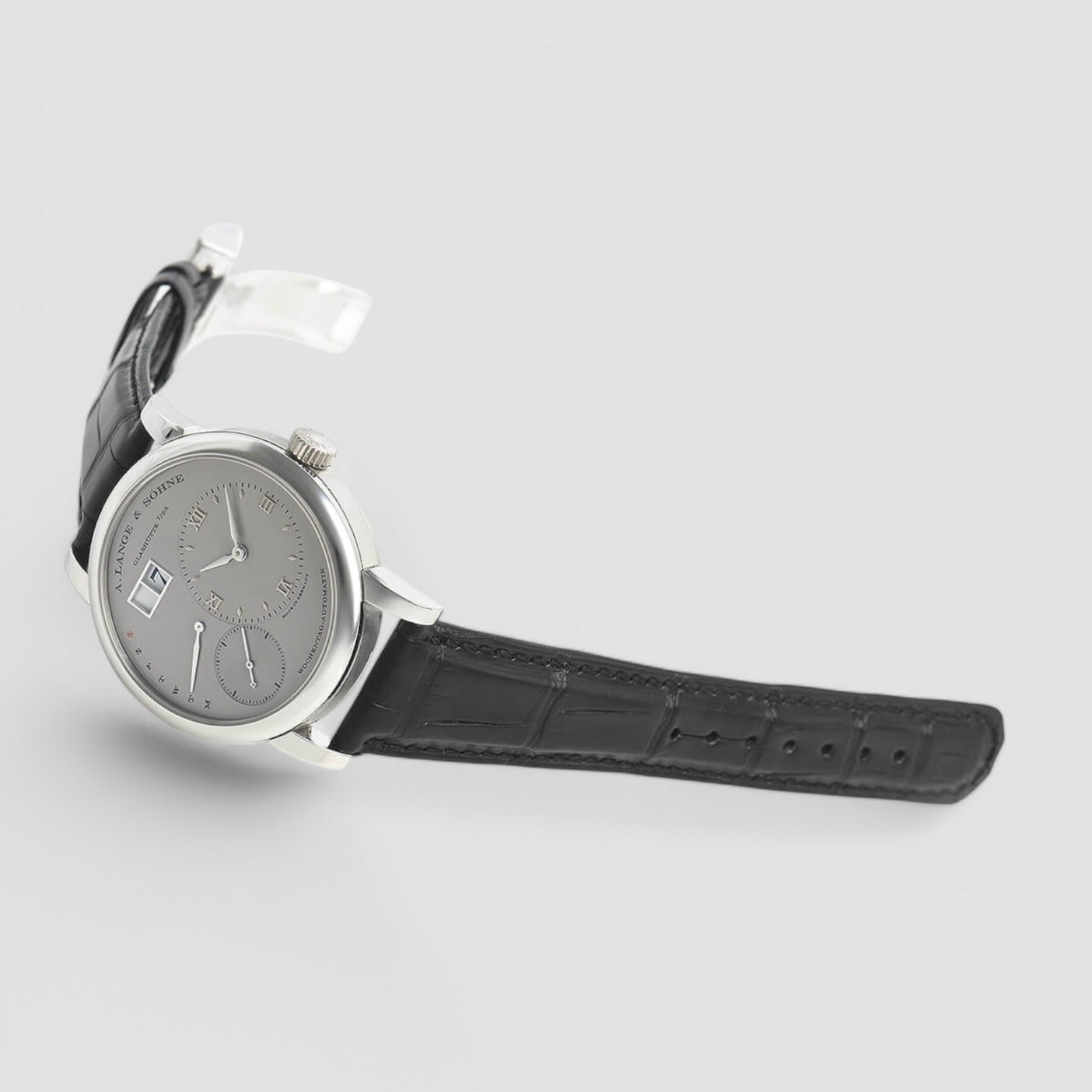 Lange 1 Daymatic Platinum