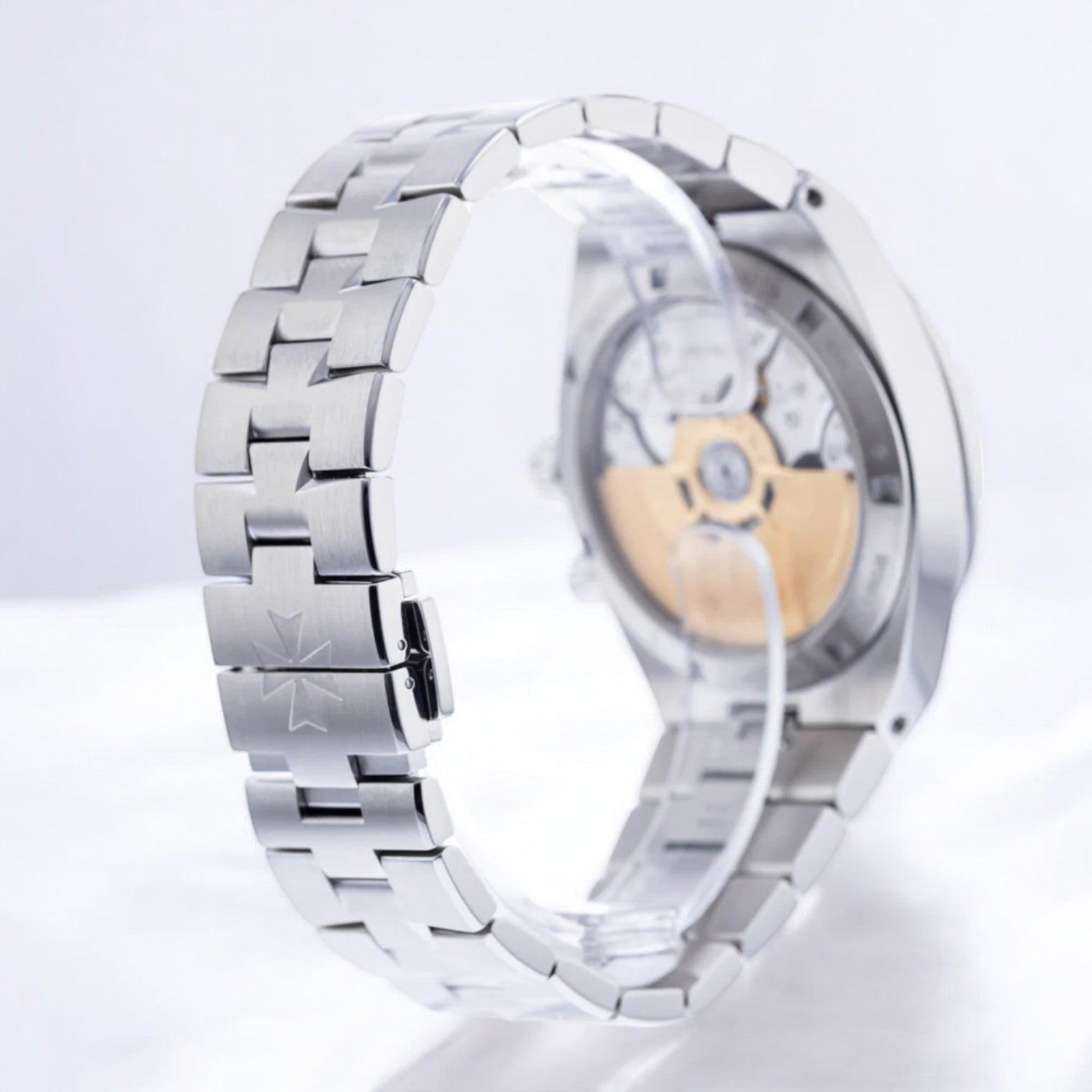 Overseas Dual Time SS Silver Dial